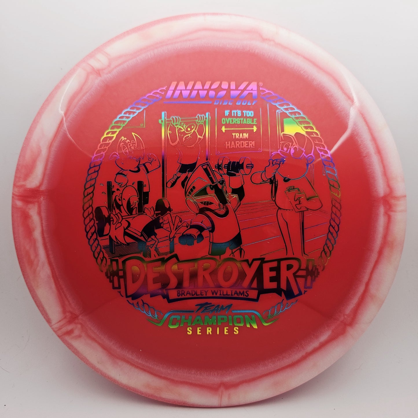 #17654 156g Red / White, Bradley Williams Tour Series BW Halo Star Destroyer - Bradley Williams Tour Series