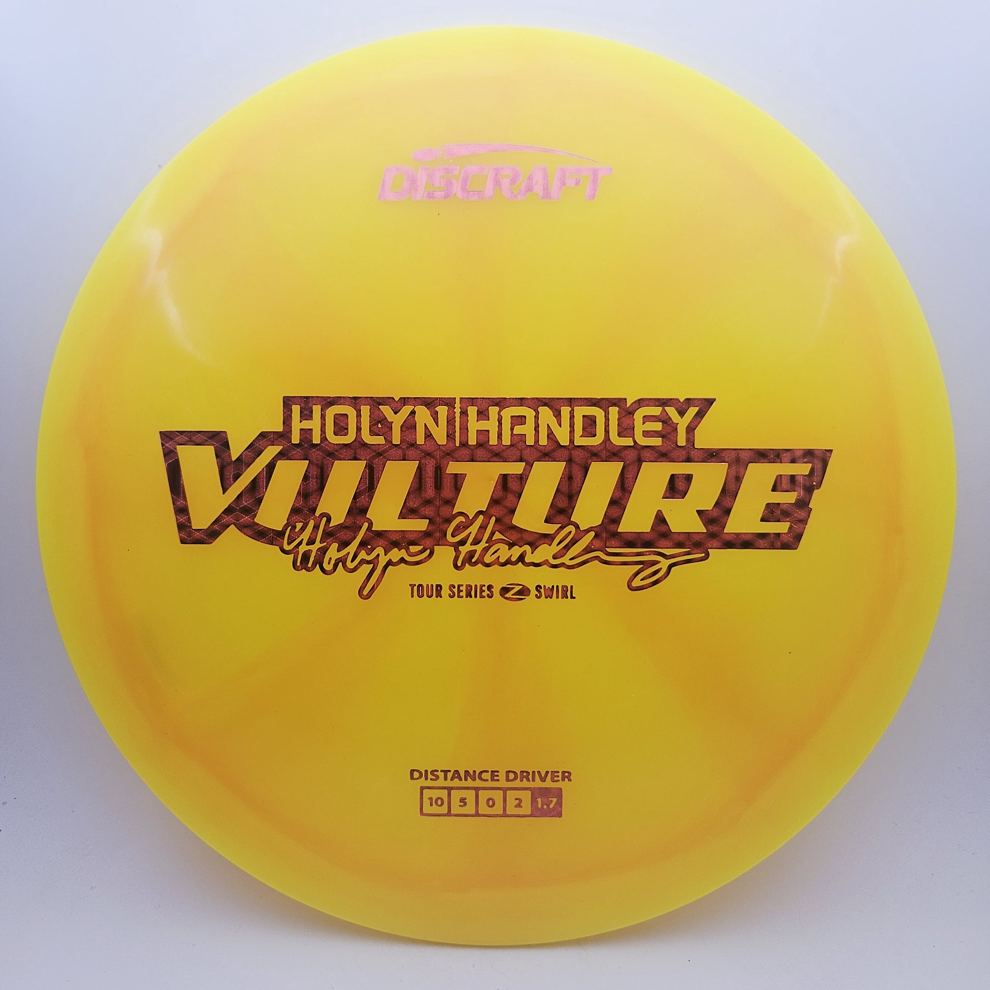 #16019 175-176g Orange, Holyn Handley Tour Series Z Swirl Vulture