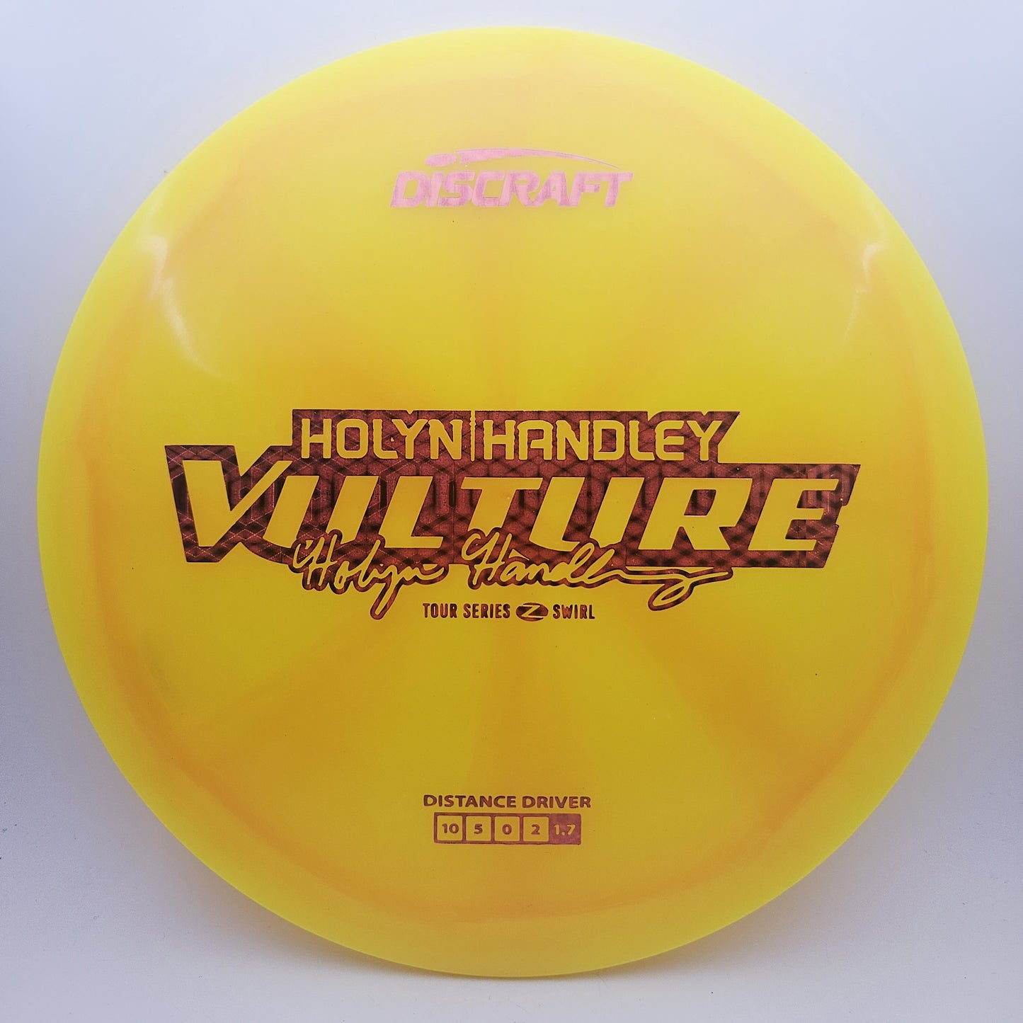 #16019 175-176g Orange, Holyn Handley Tour Series Z Swirl Vulture