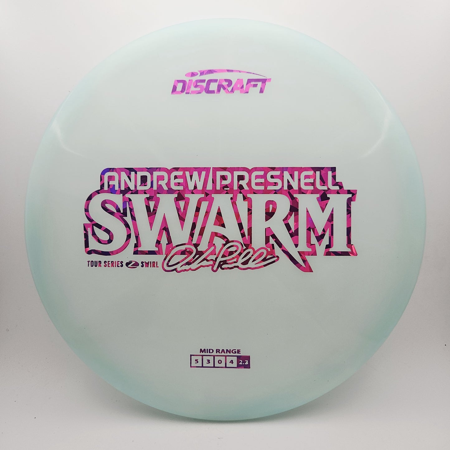 #13600 173-174g Teal, Andrew Presnell Tour Series 2025 Z Swirl Swarm