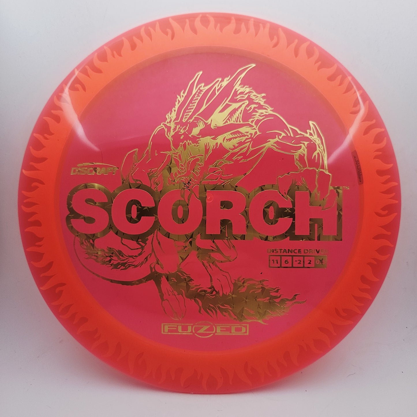 #19514 170-172g Red / Yellow, Flames FuZed Scorch - Flames