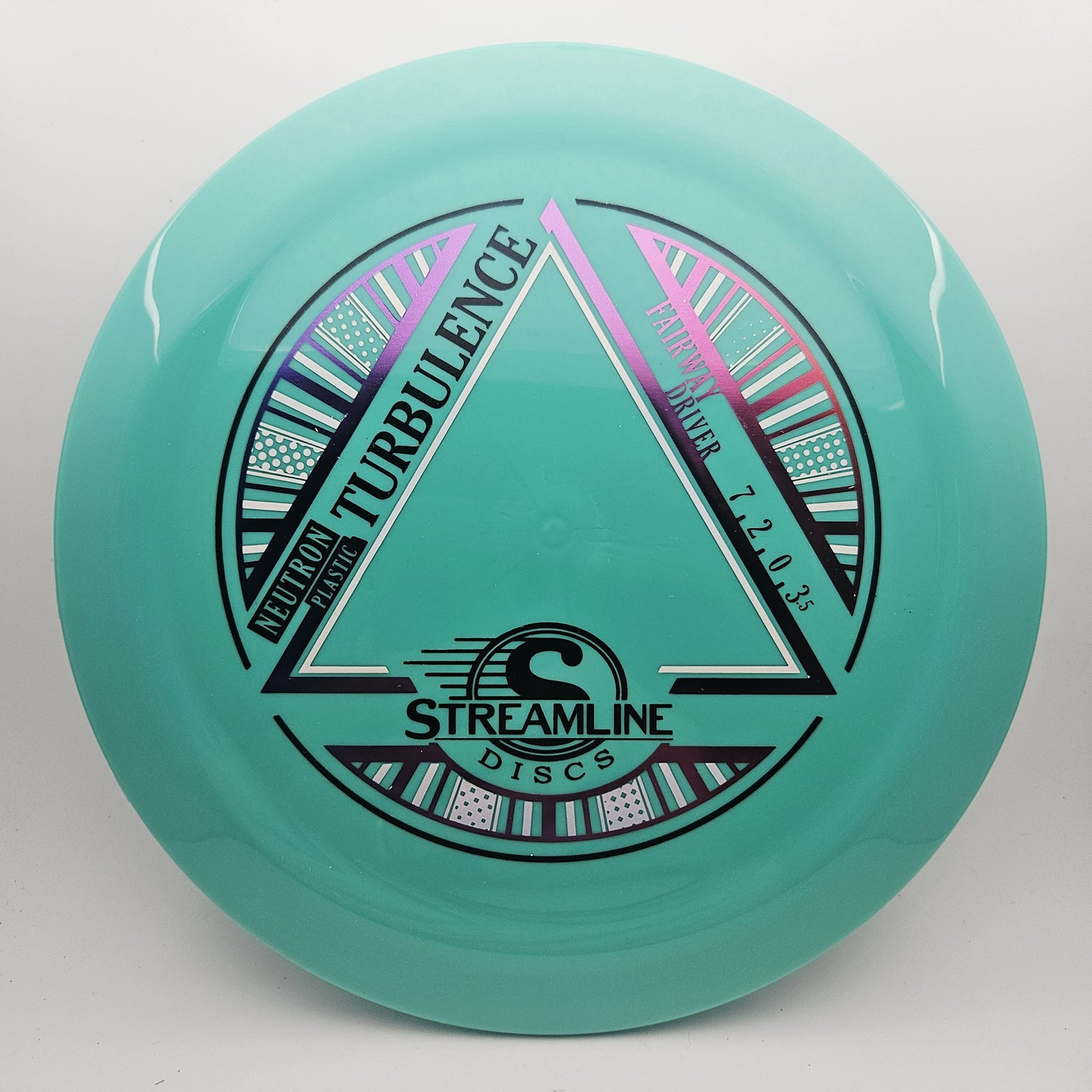 #14191 172g Teal Neutron Turbulence