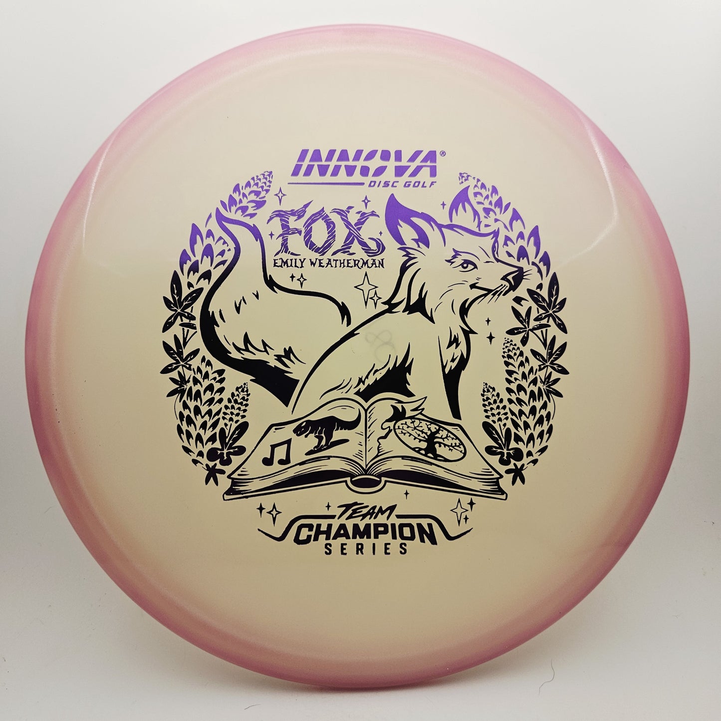 #17601 180g Purple / Glow, Emily Weatherman Tour Series Proto Glow Halo Champion Fox - Emily Weatherman Tour Series