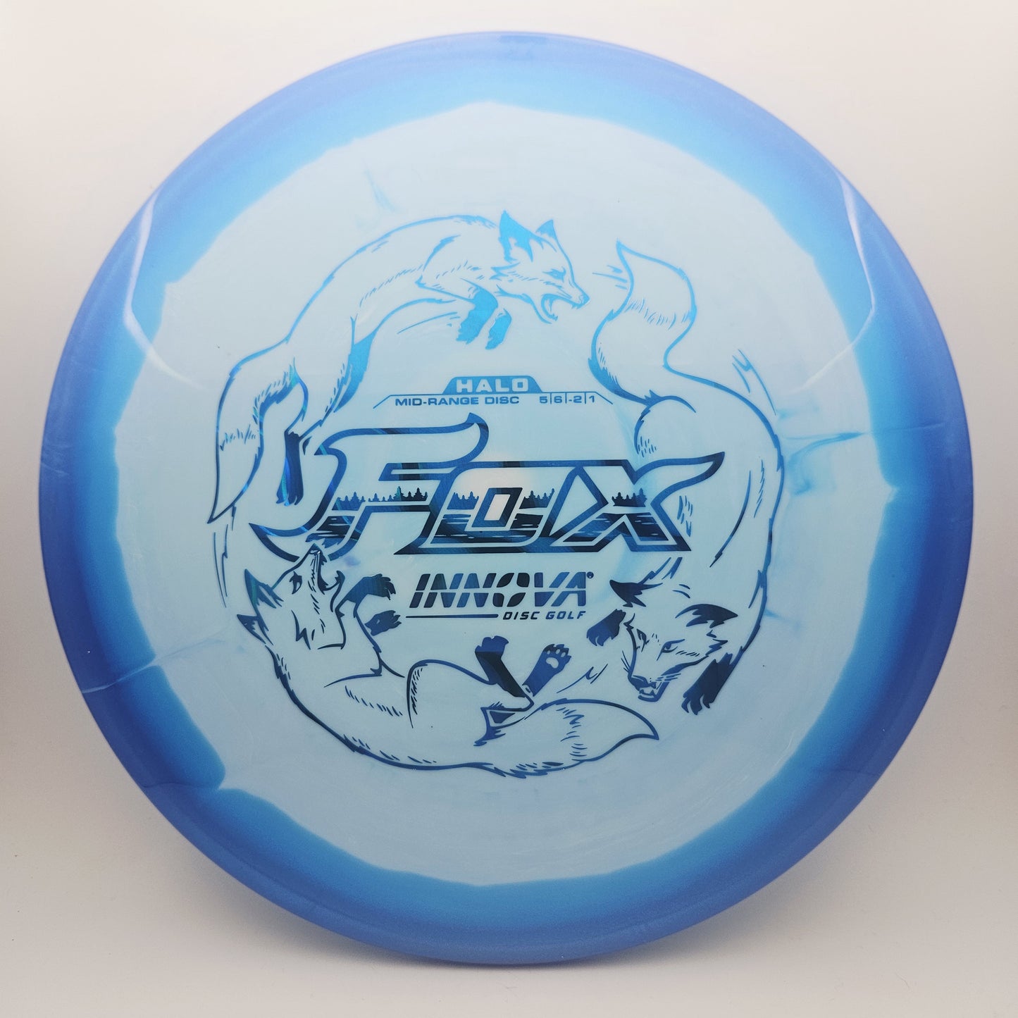 #17307 176g White / Blue Halo Star Fox
