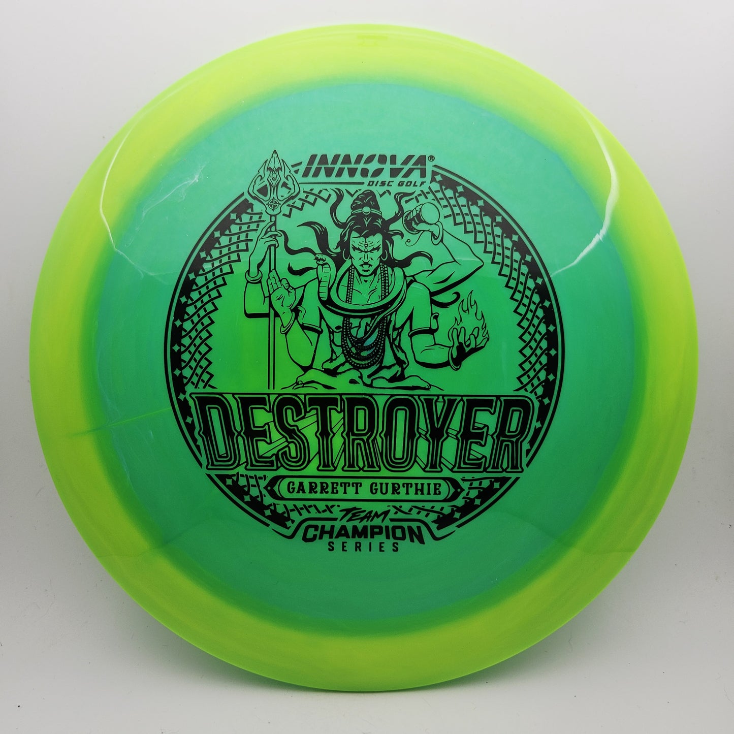 #17643 173-175g Green / Green, Garrett Gurthie Tour Series GG Halo Star Destroyer - Garrett Gurthie Tour Series