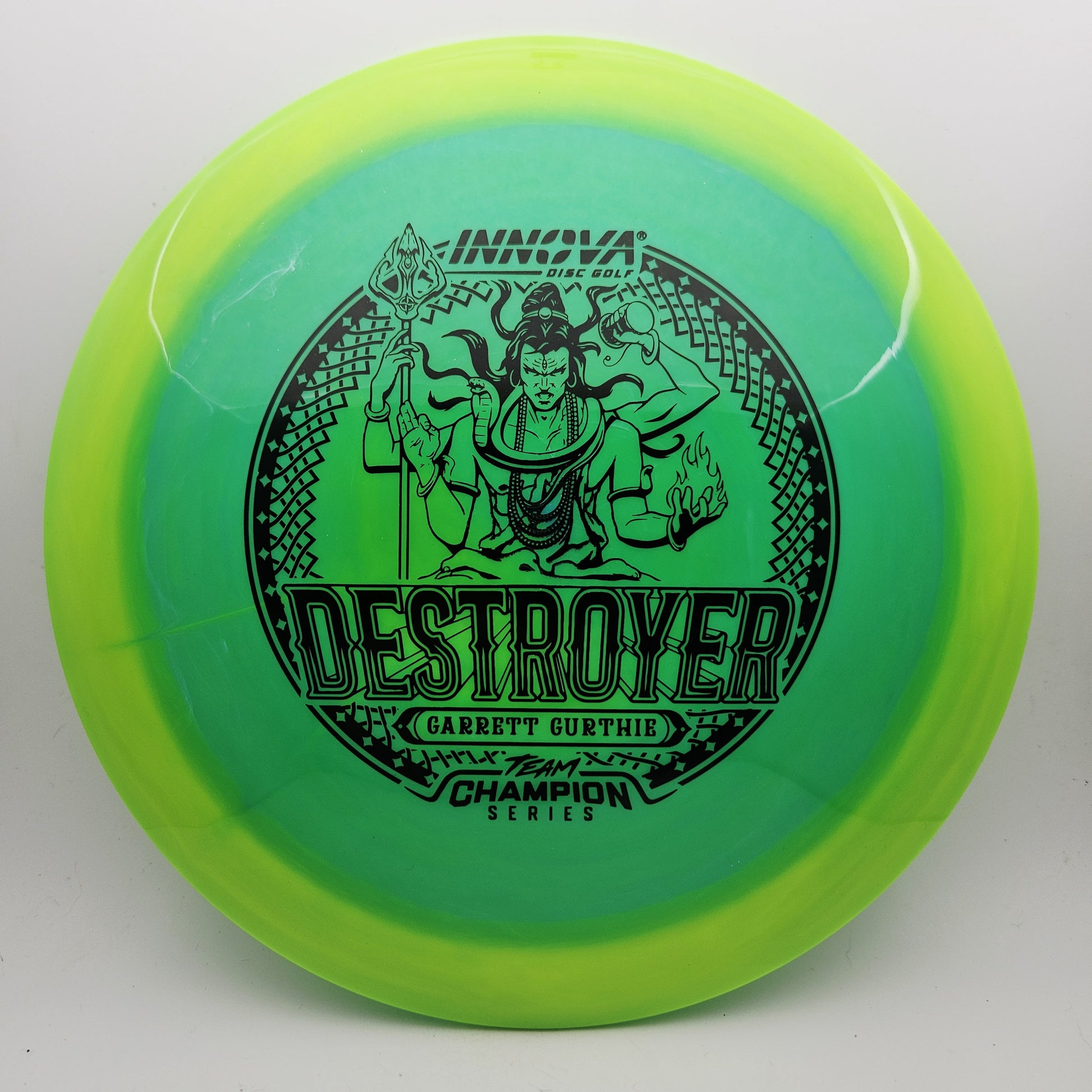 #17643 173-175g Green / Green, Garrett Gurthie Tour Series GG Halo Star Destroyer - Garrett Gurthie Tour Series