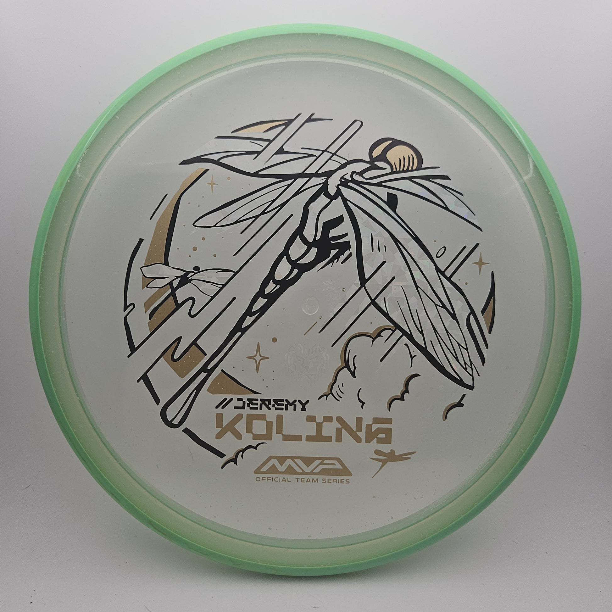 #10735 169g Clear / Green, Jeremy Koling Tour Series Particle Glow Proton Tempo - Jeremy Koling Tour Series
