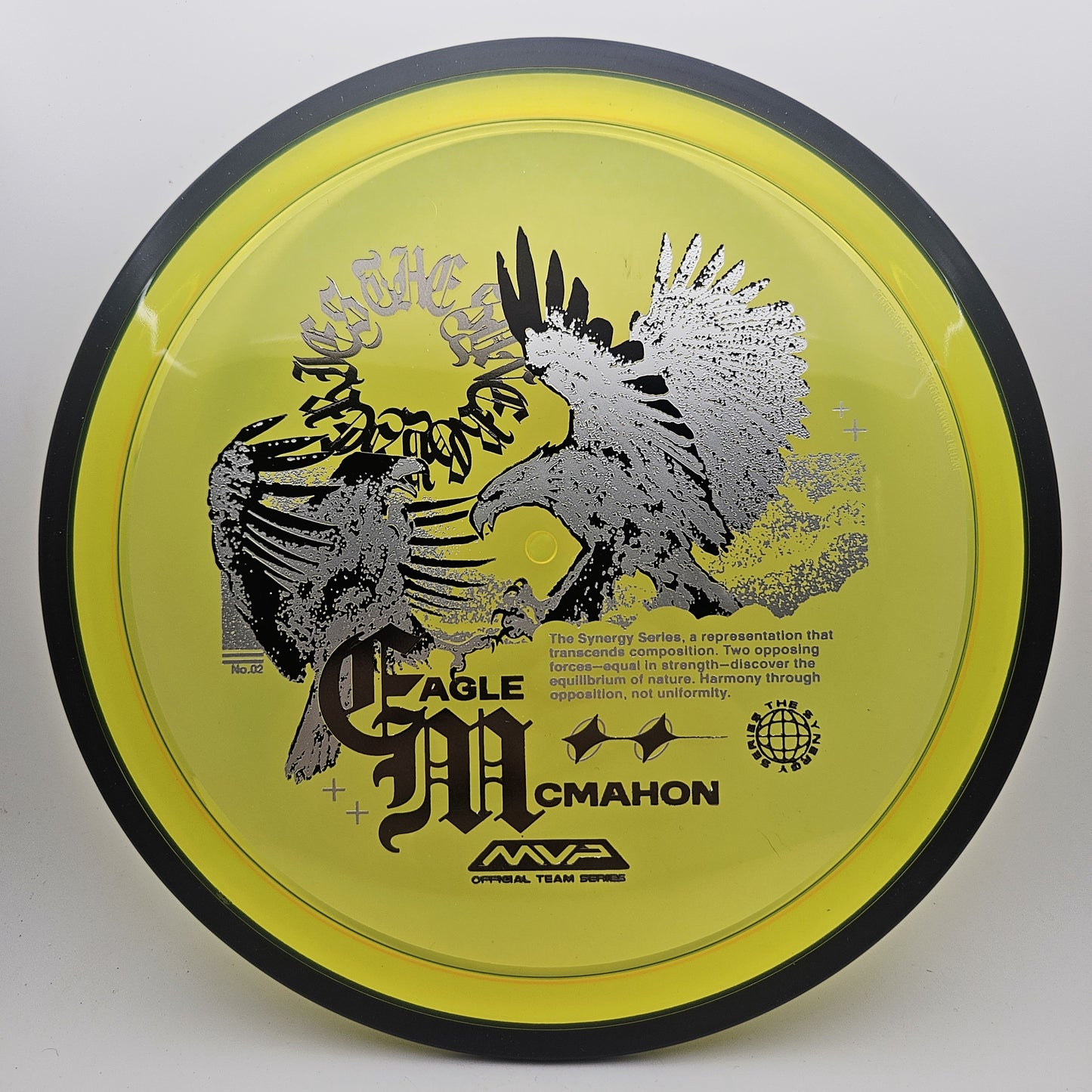 #14610 173g Yellow, Black Foil, Eagle McMahon Signature Series Proton Resistor