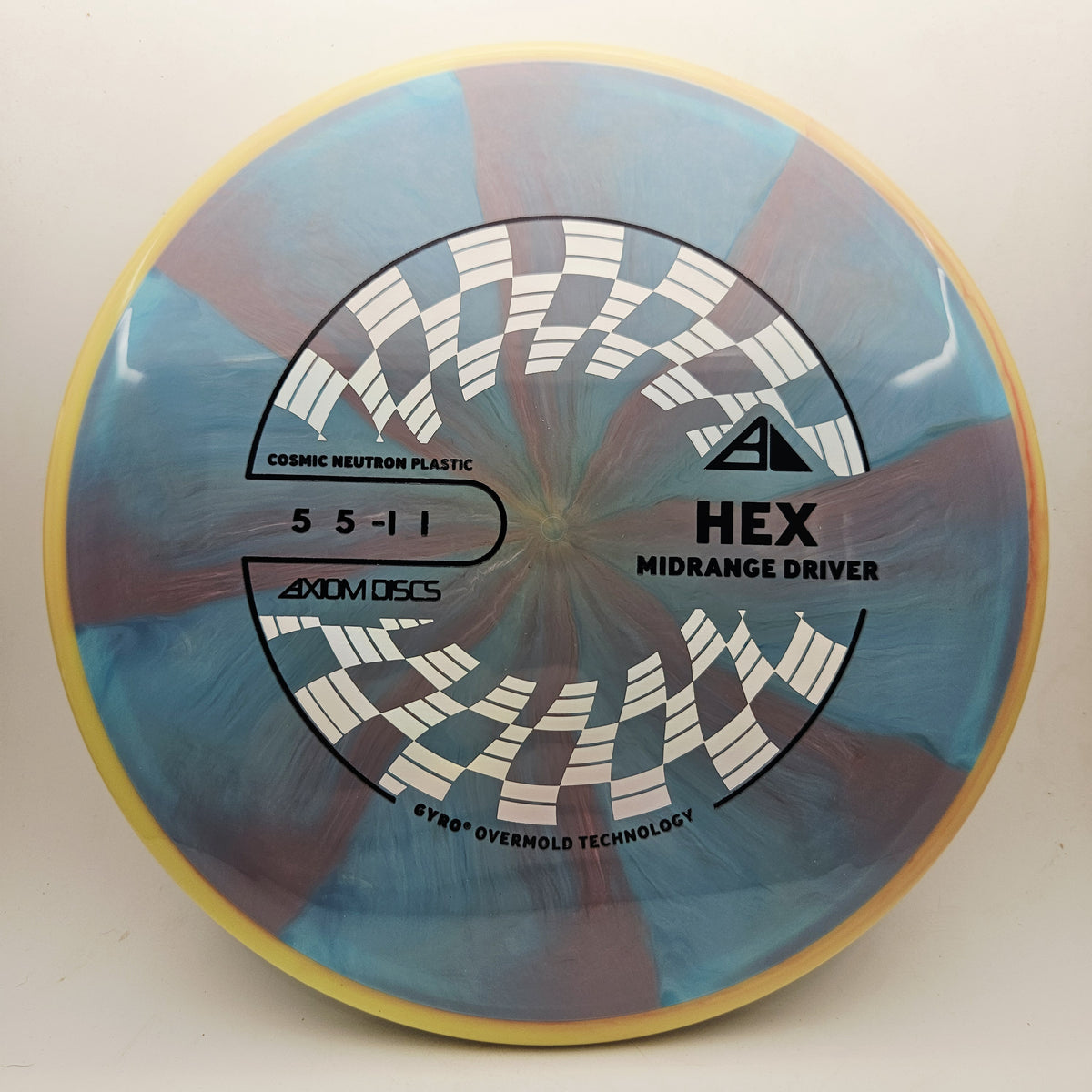 #21094 177g Blue / Yellow PLC Cosmic Neutron Hex