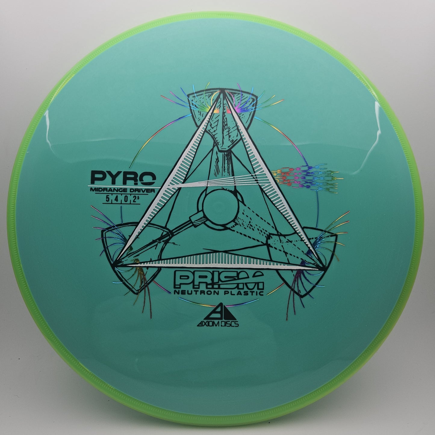 #7864 178g Teal / Green Prism Neutron Pyro