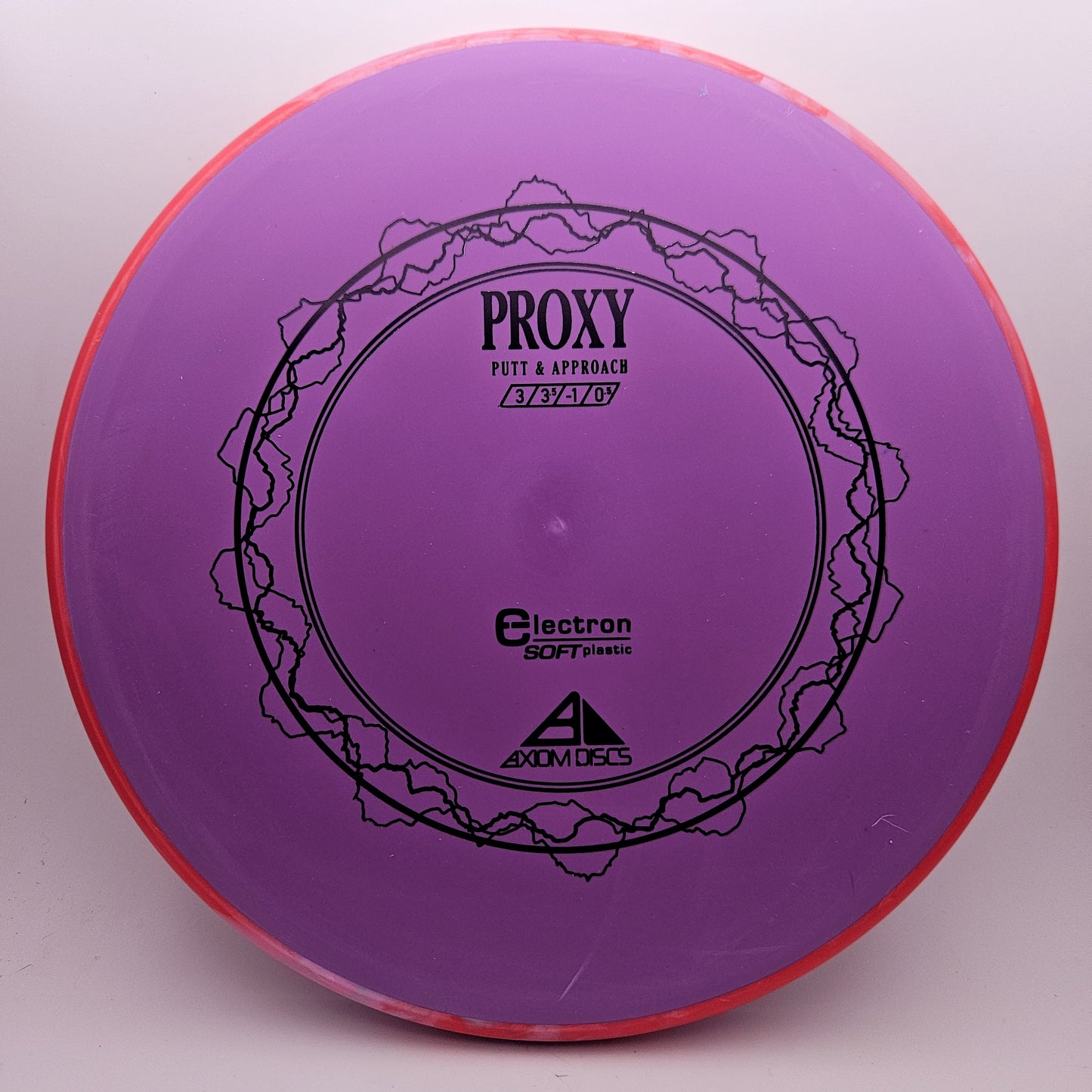 #10268 171g Purple / Red Electron Soft Proxy