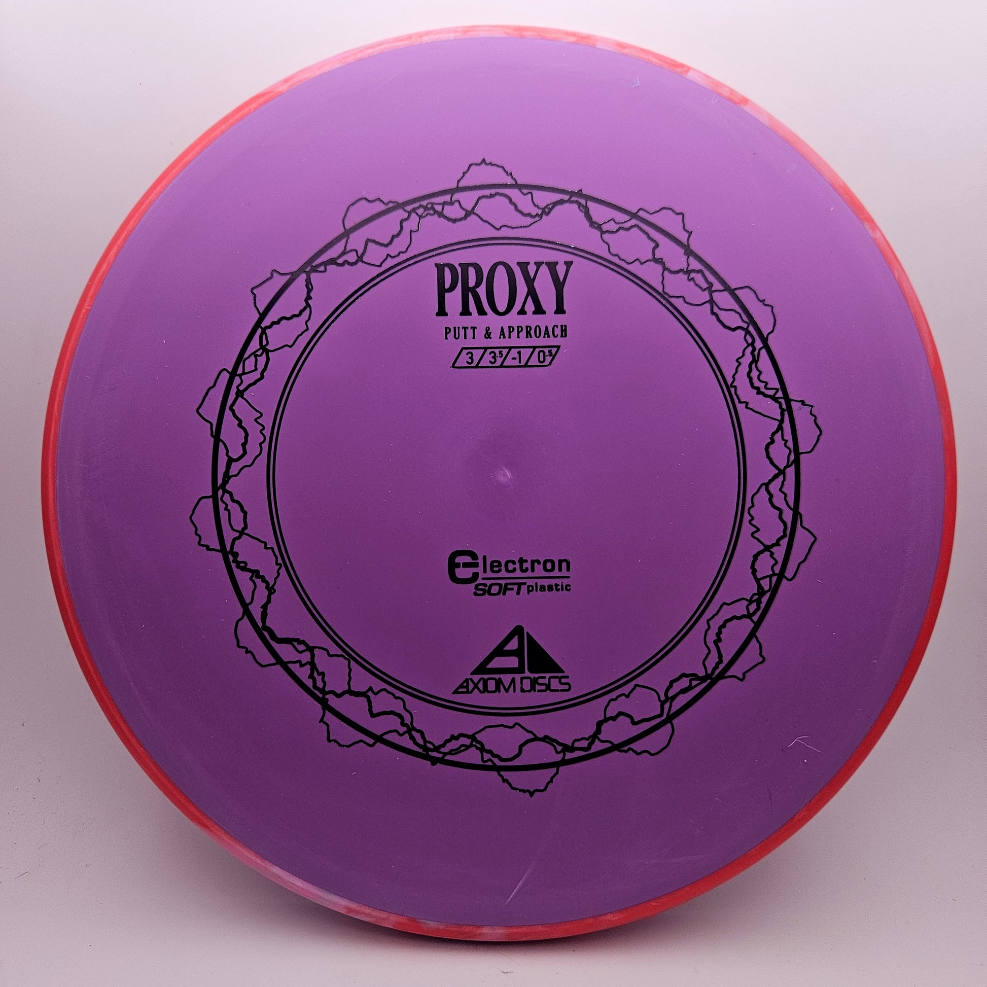 #10268 171g Purple / Red Electron Soft Proxy
