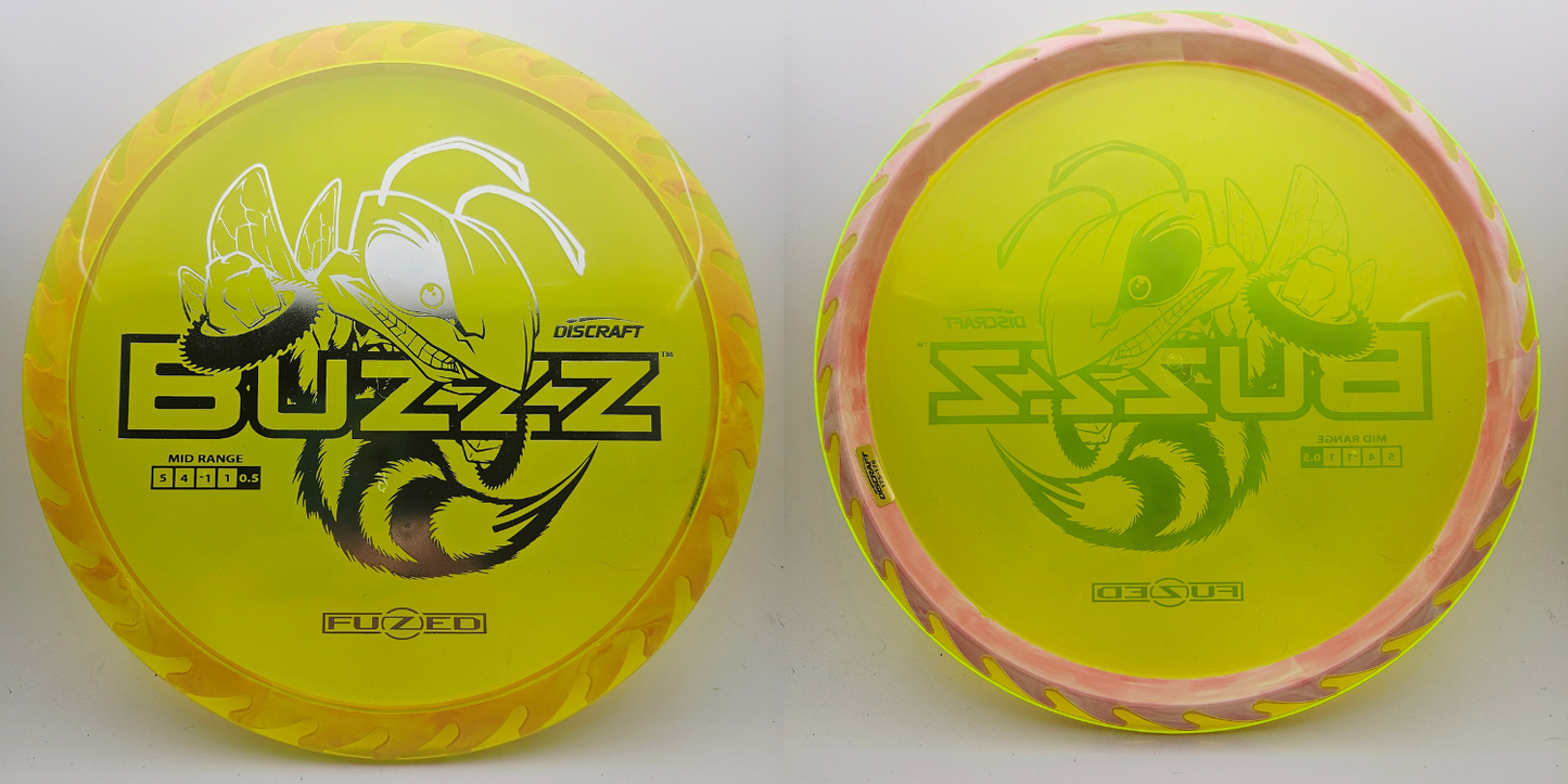 #17721 175-176g Yellow / Pink, Buzzzsaw Fuzed Buzzz - Buzzzsaw