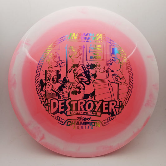 #19243 155g Pink / White, Bradley Williams Tour Series BW Halo Star Destroyer - Bradley Williams Tour Series