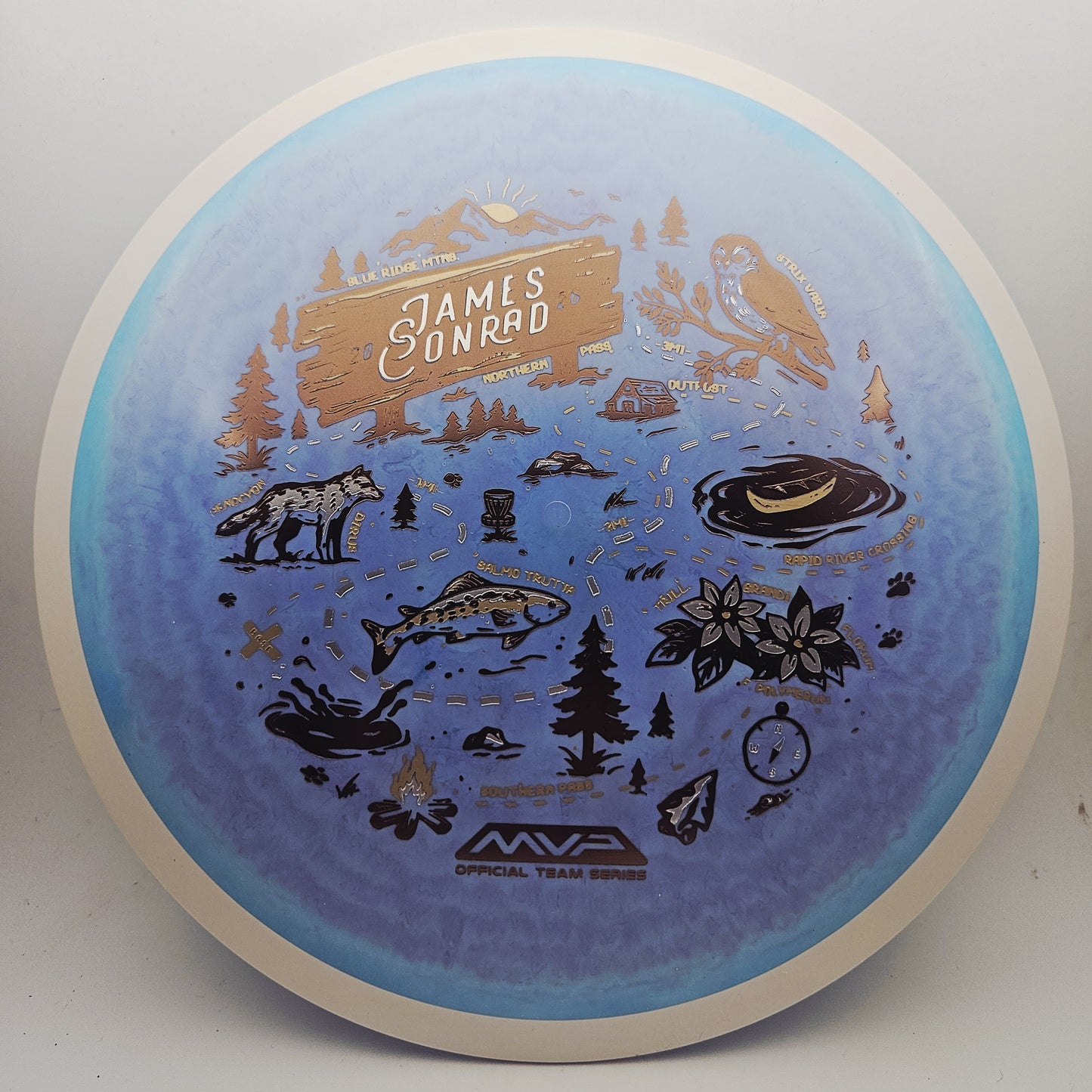 #18833 157g Purple, James Conrad Team Series Fission Trail - James Conrad Team Series