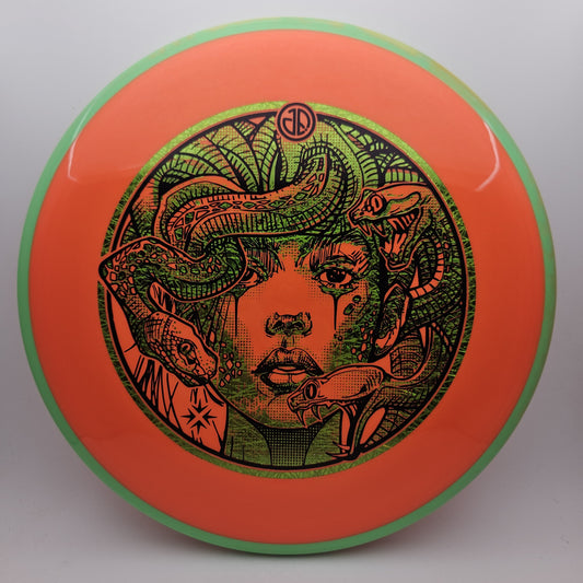 #12236 176g Orange / Green, Medusa DFX Neutron Hex