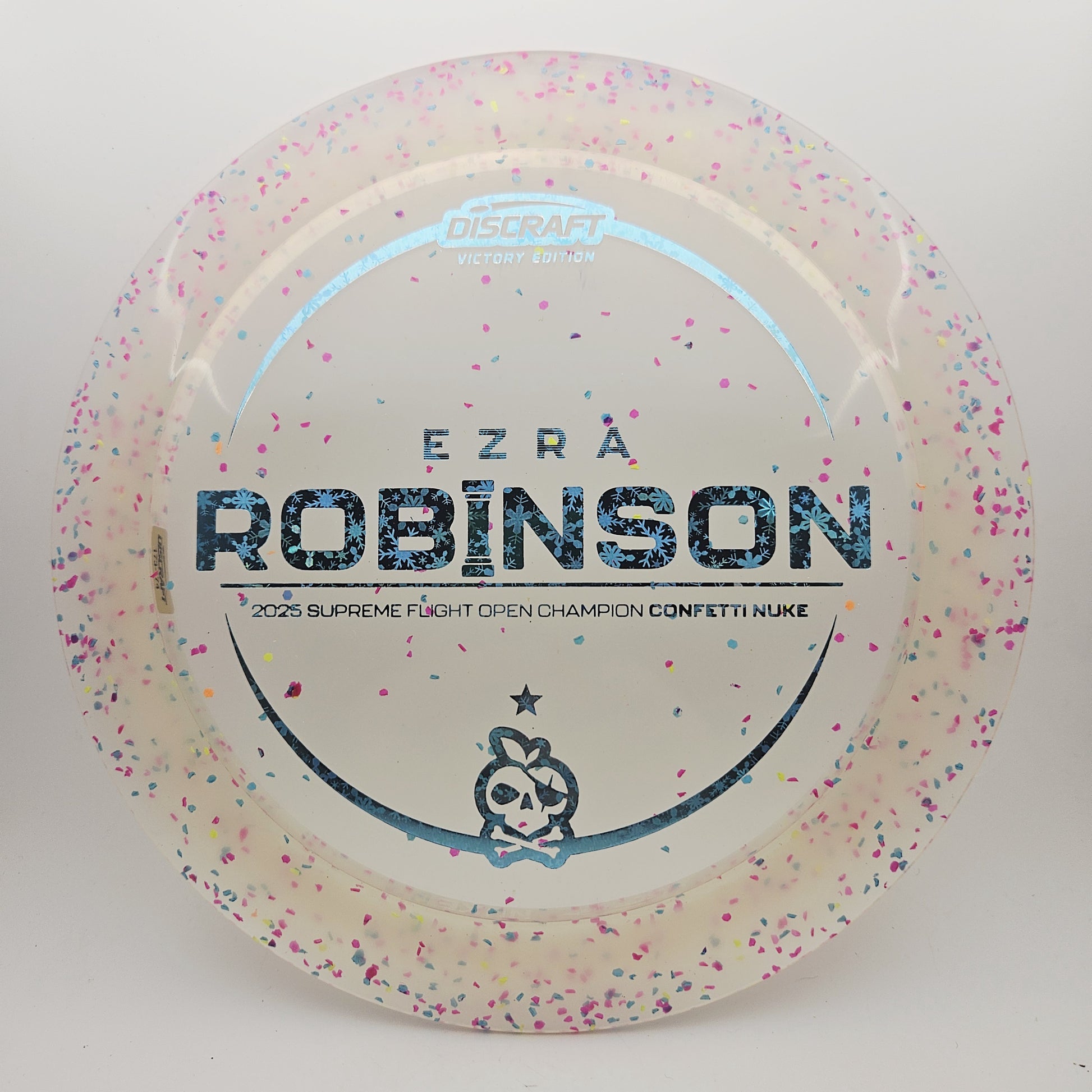 #12892 173-174g Clear, Ezra Robinson Victory Edition Z Confetti Nuke