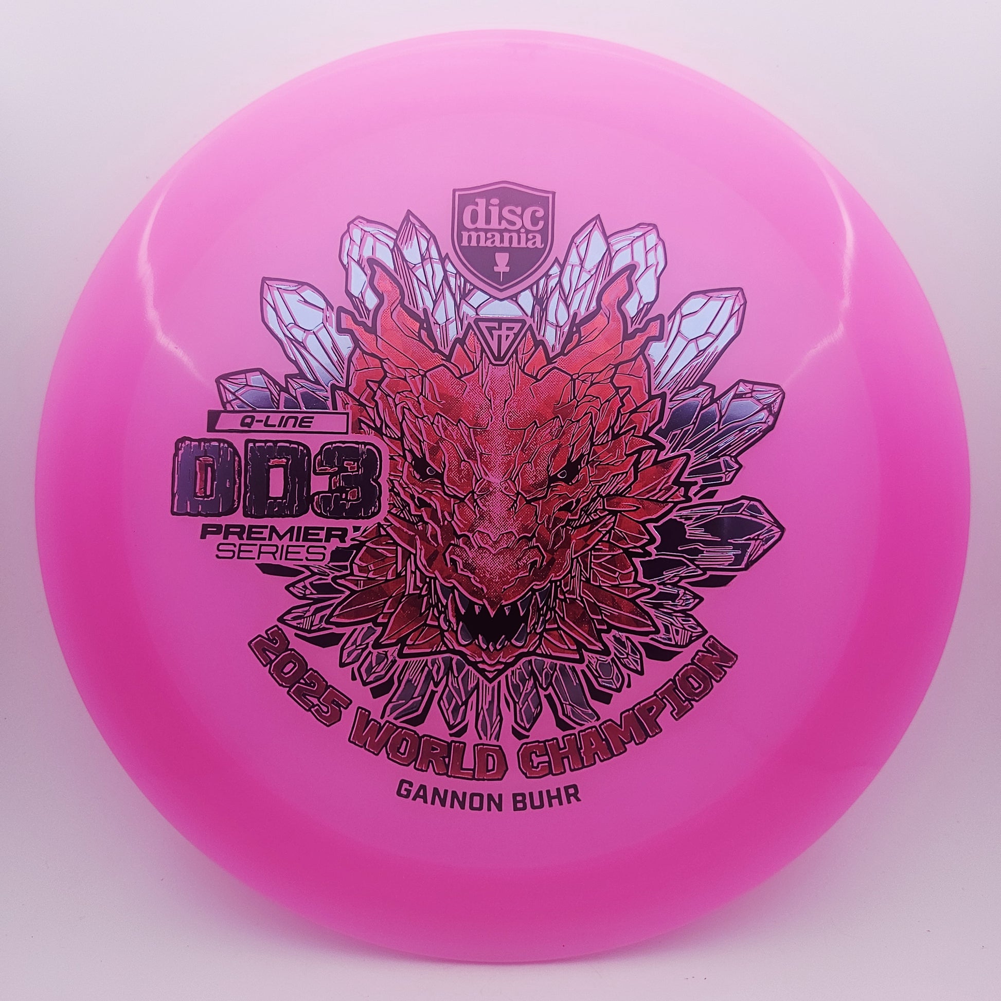 #15854 175g Pink, Gannon Buhr World Champion Q-Line DD3