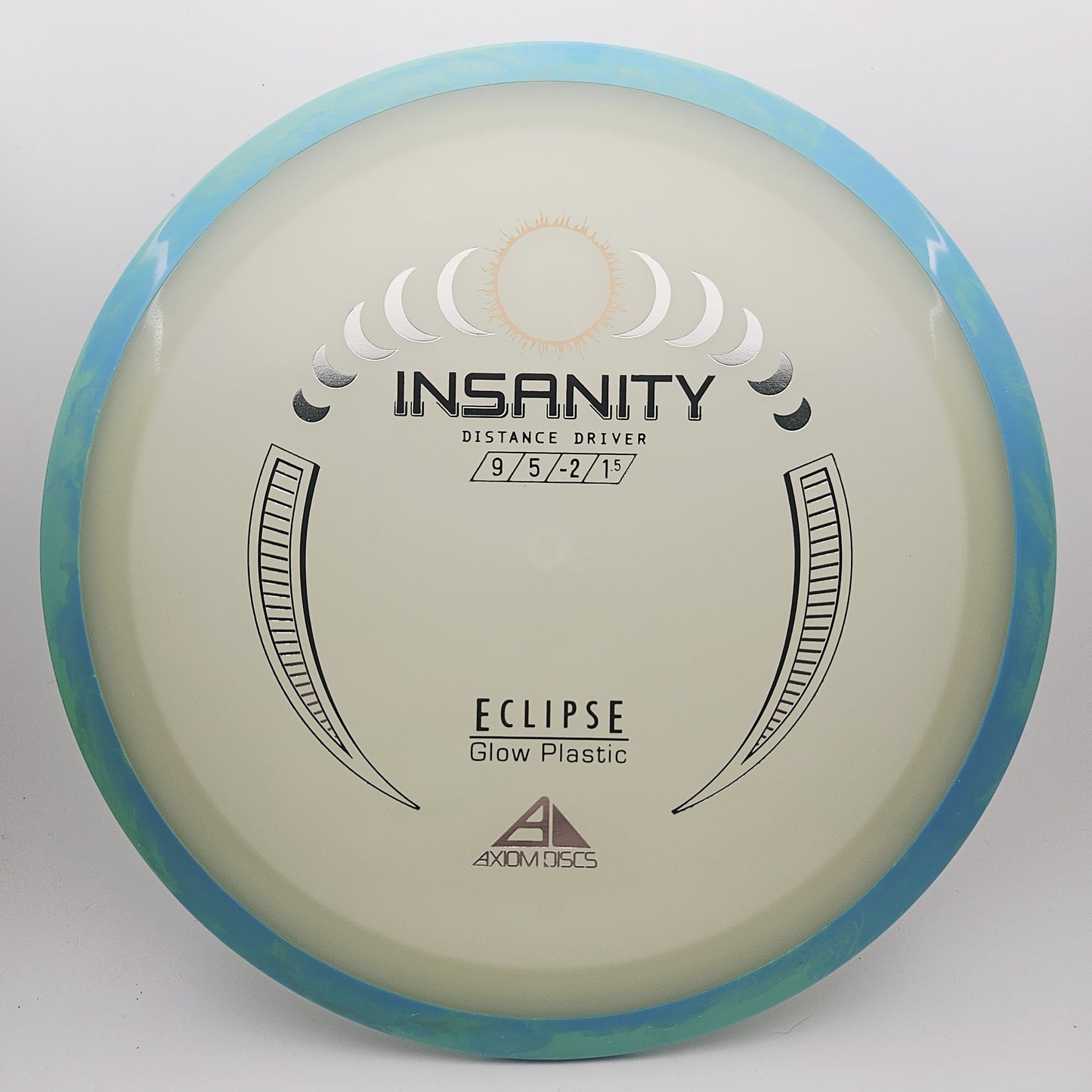 #15755 174g Glow / Teal Rim Eclipse Insanity