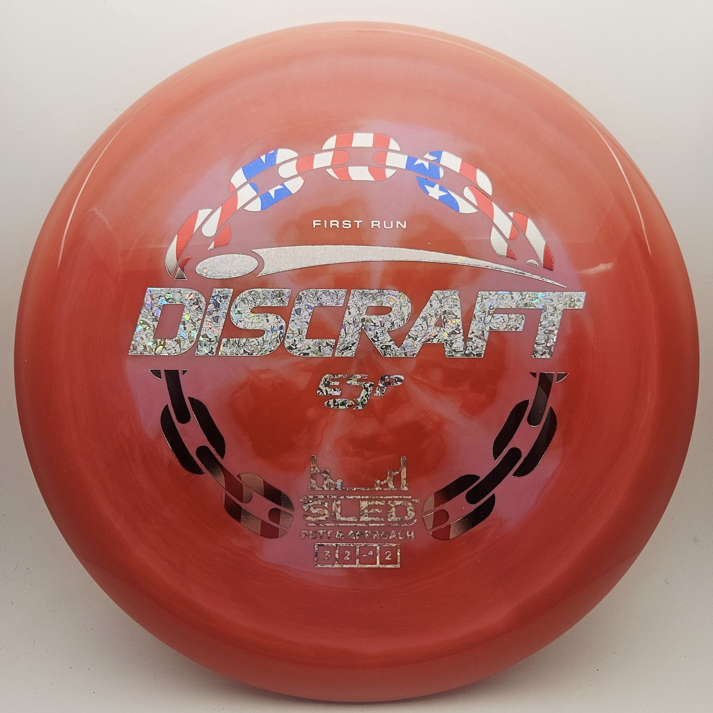 #18254 176g Red, First Run ESP Sled - First Run