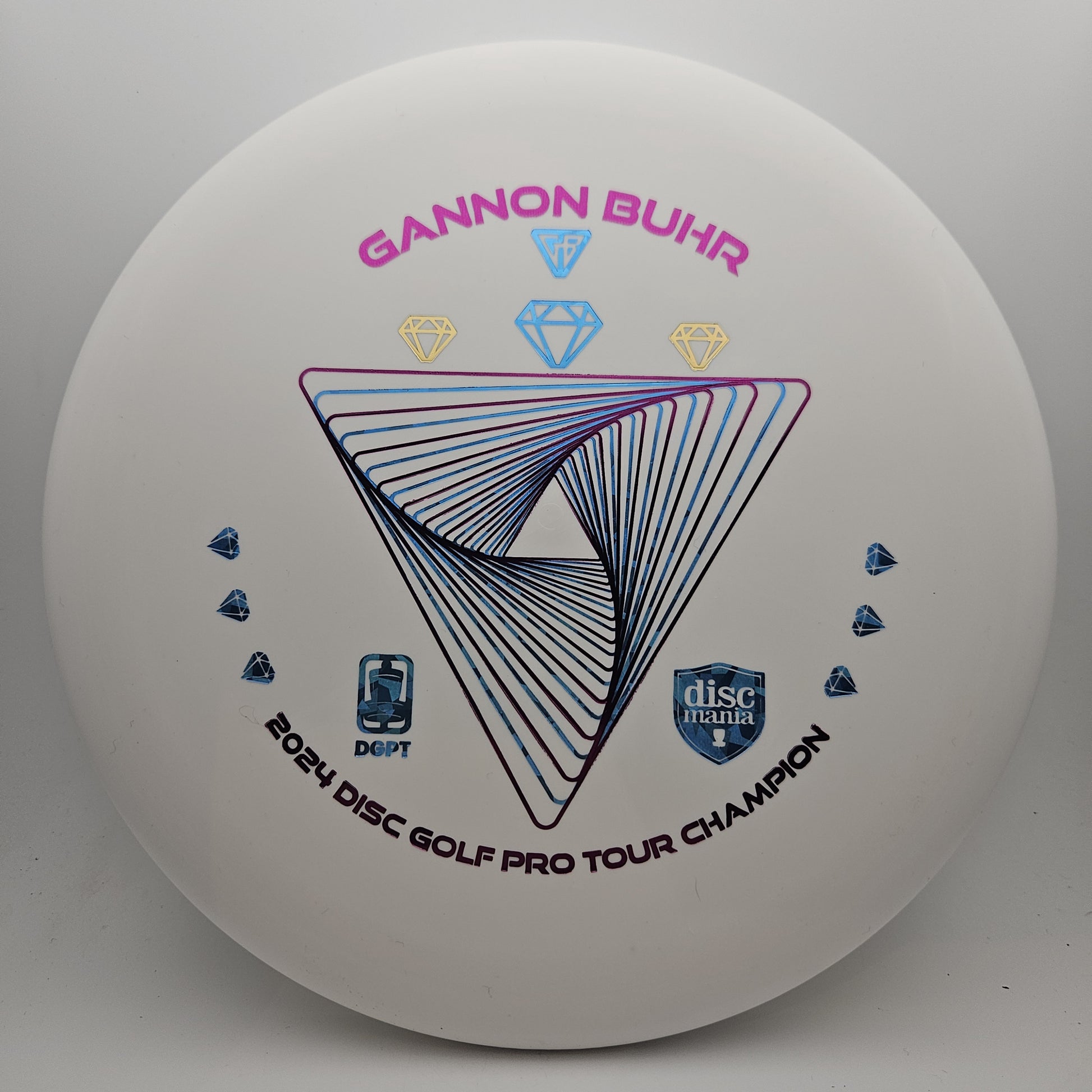 #9704 174g White, Gannon Buhr Triumph Series (DGPTC) Flex 3 D-Line P2x