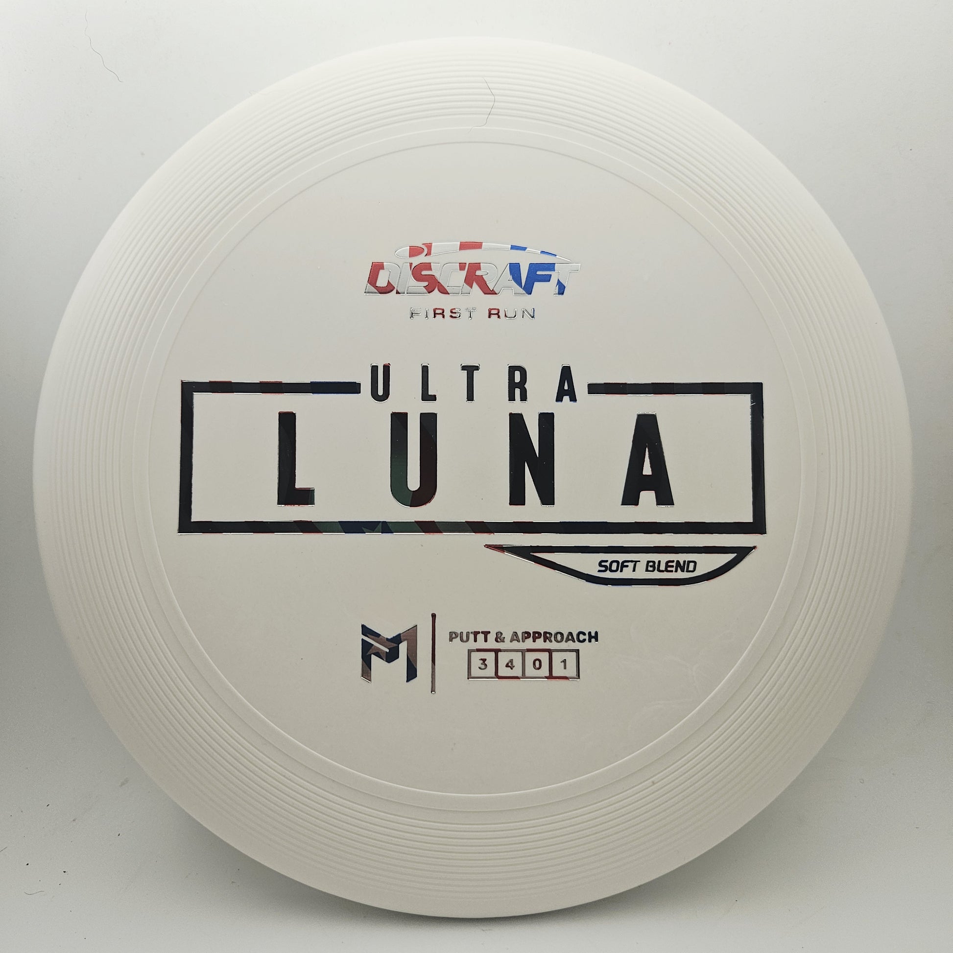 #20051 174g White, First Run Putter Soft Ultra Luna - First Run