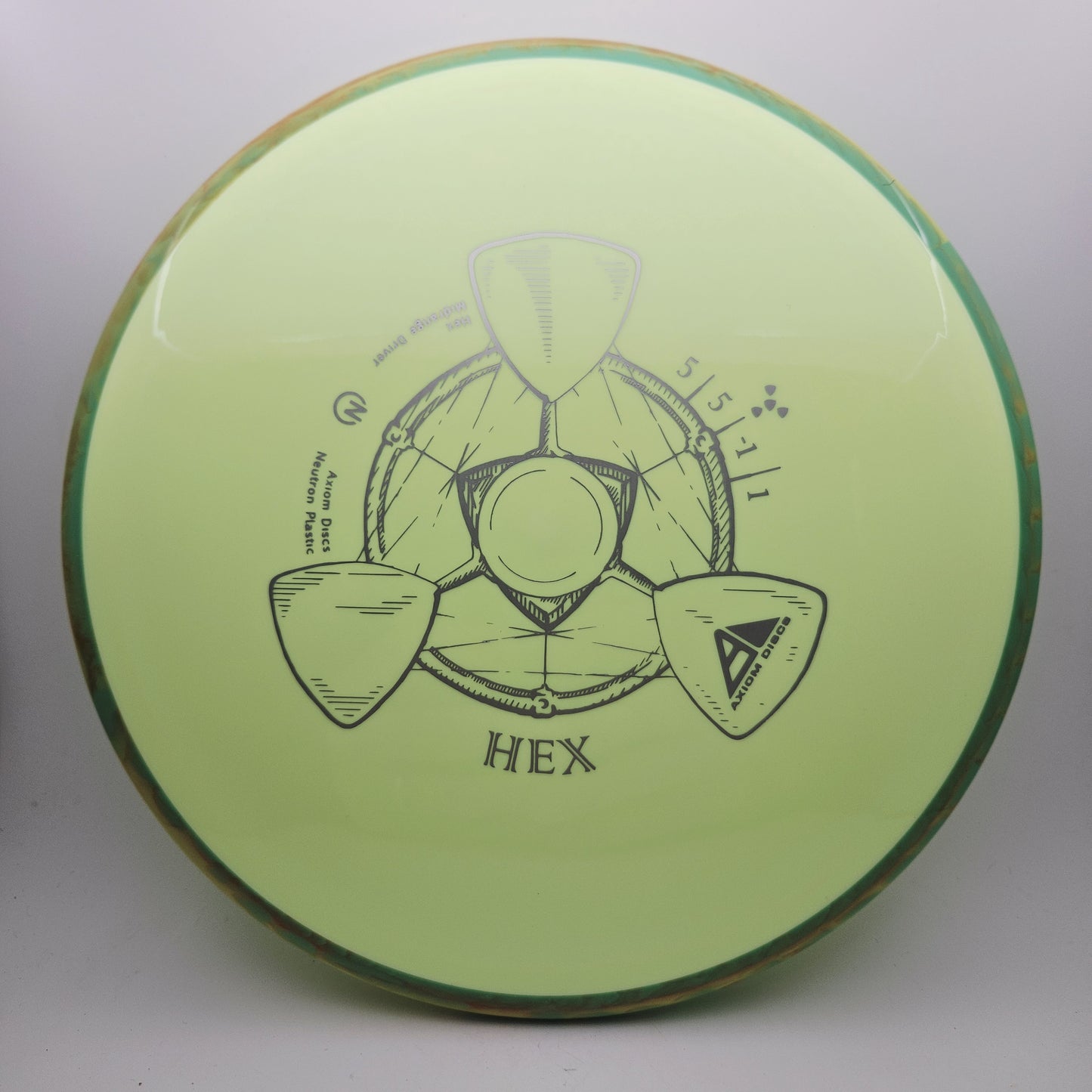#14050 175g Lime / Green Neutron Hex