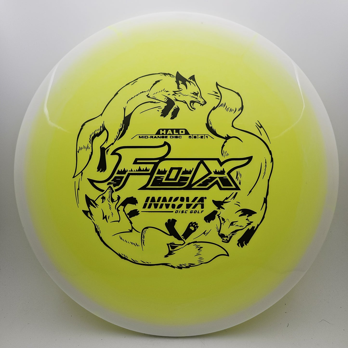 #16734 173g Yellow / White Halo Star Fox