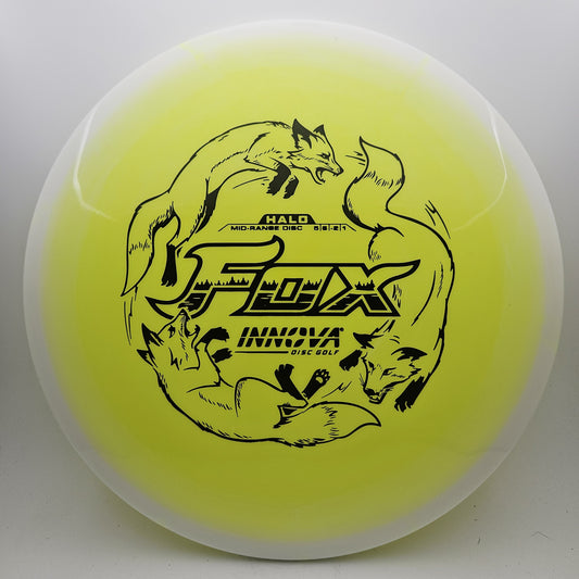 #16734 173g Yellow / White Halo Star Fox
