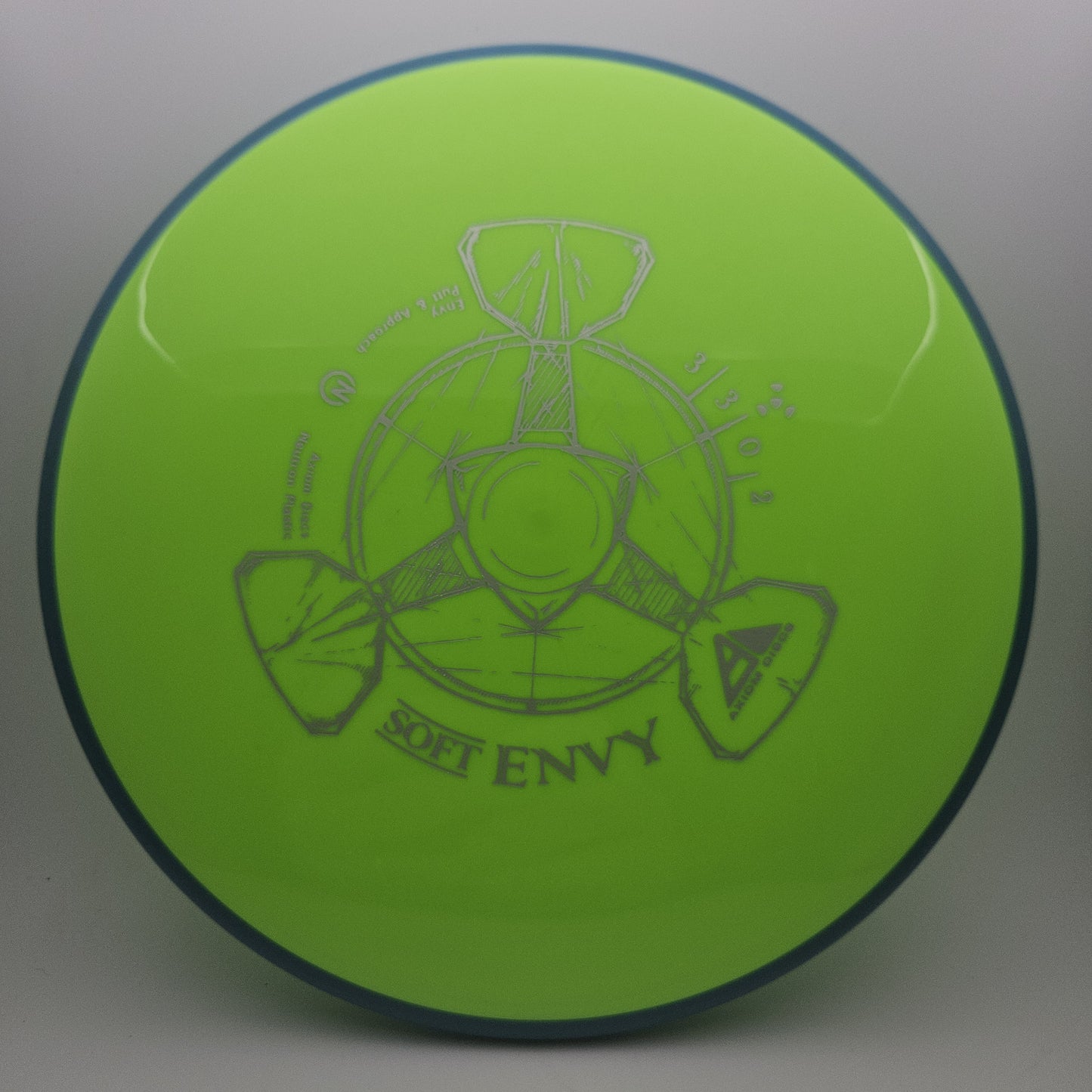 #7857 172g Dayglo / Blue Neutron Soft Envy