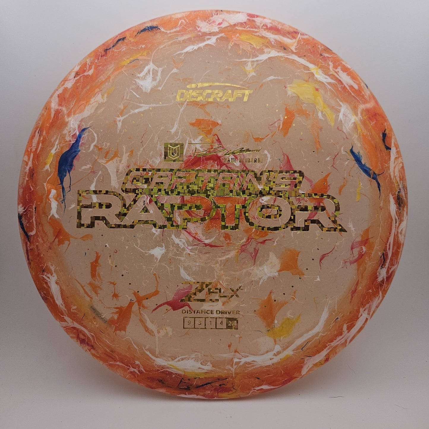 #7404 173-174g Orange, Paul Ulibarri Icon Series Jawbreaker Z Flx Captain's Raptor