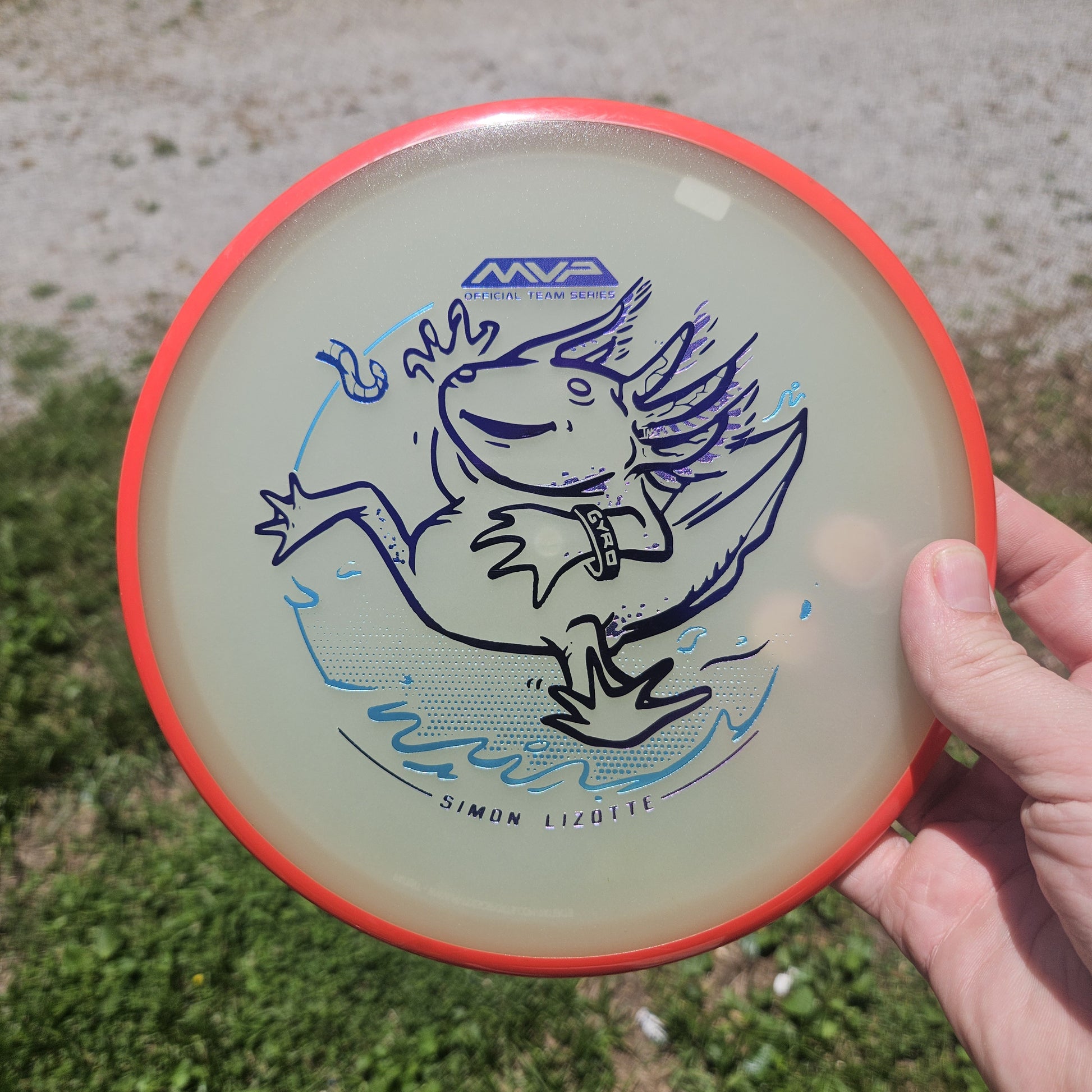 #19895 176g Glow / Orange, Watermelon - 7/10 - inked Used Proton Hex - Watermelon - 7/10 - inked
