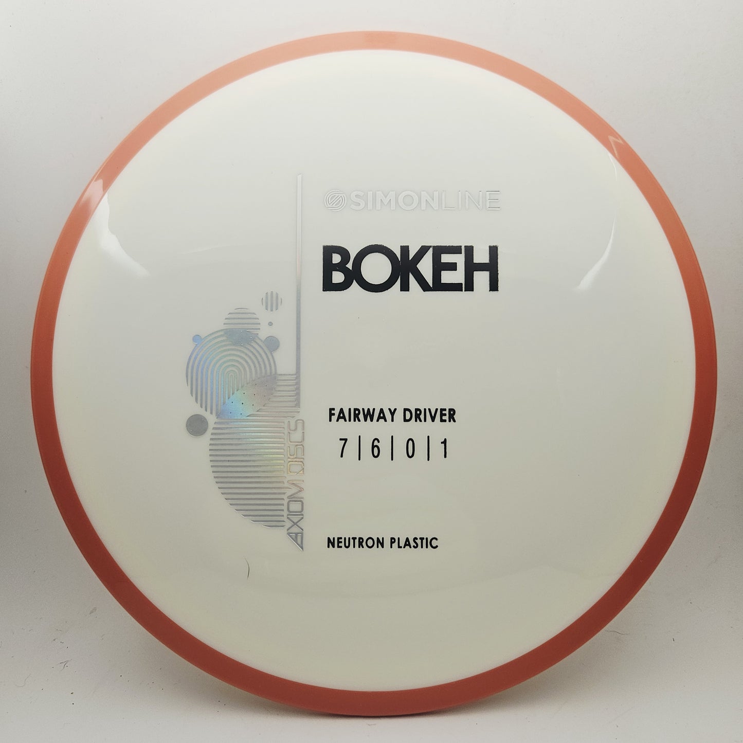 #20277 173g White / Orange PLC Neutron Bokeh