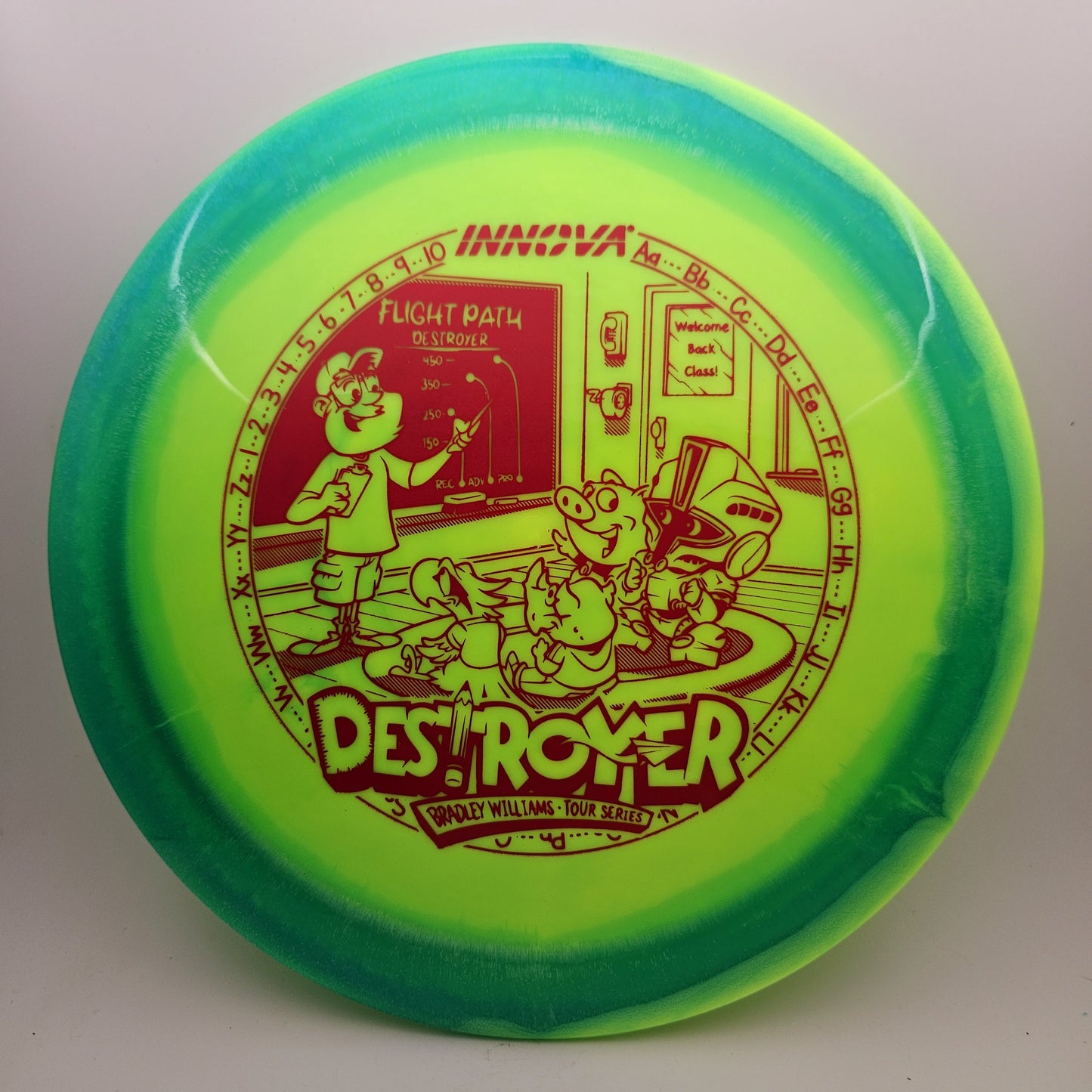 #12703 159g Green / Green, Bradley Williams Tour Series Baby Halo Star Destroyer
