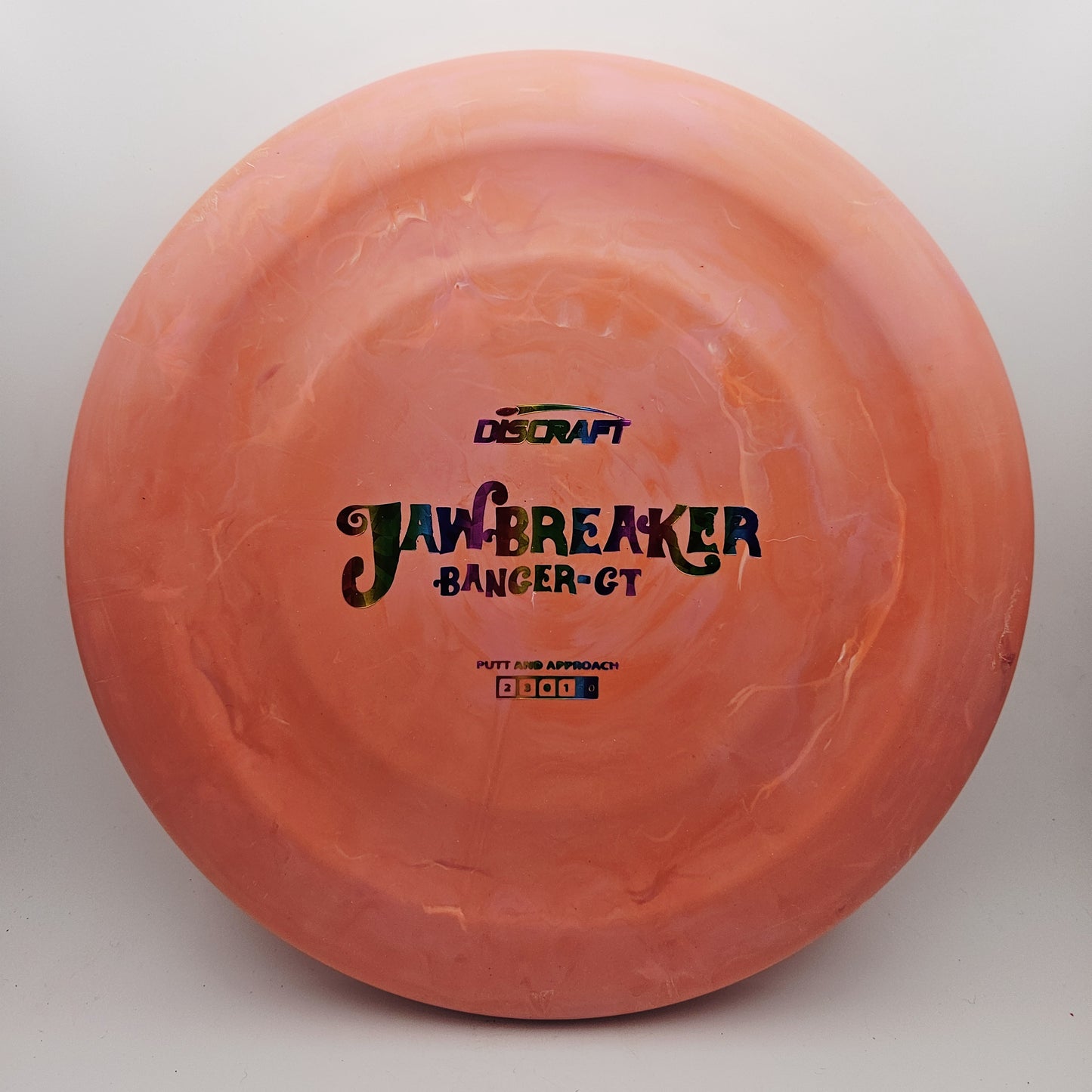 #14135 173-174g Peach Jawbreaker Banger GT