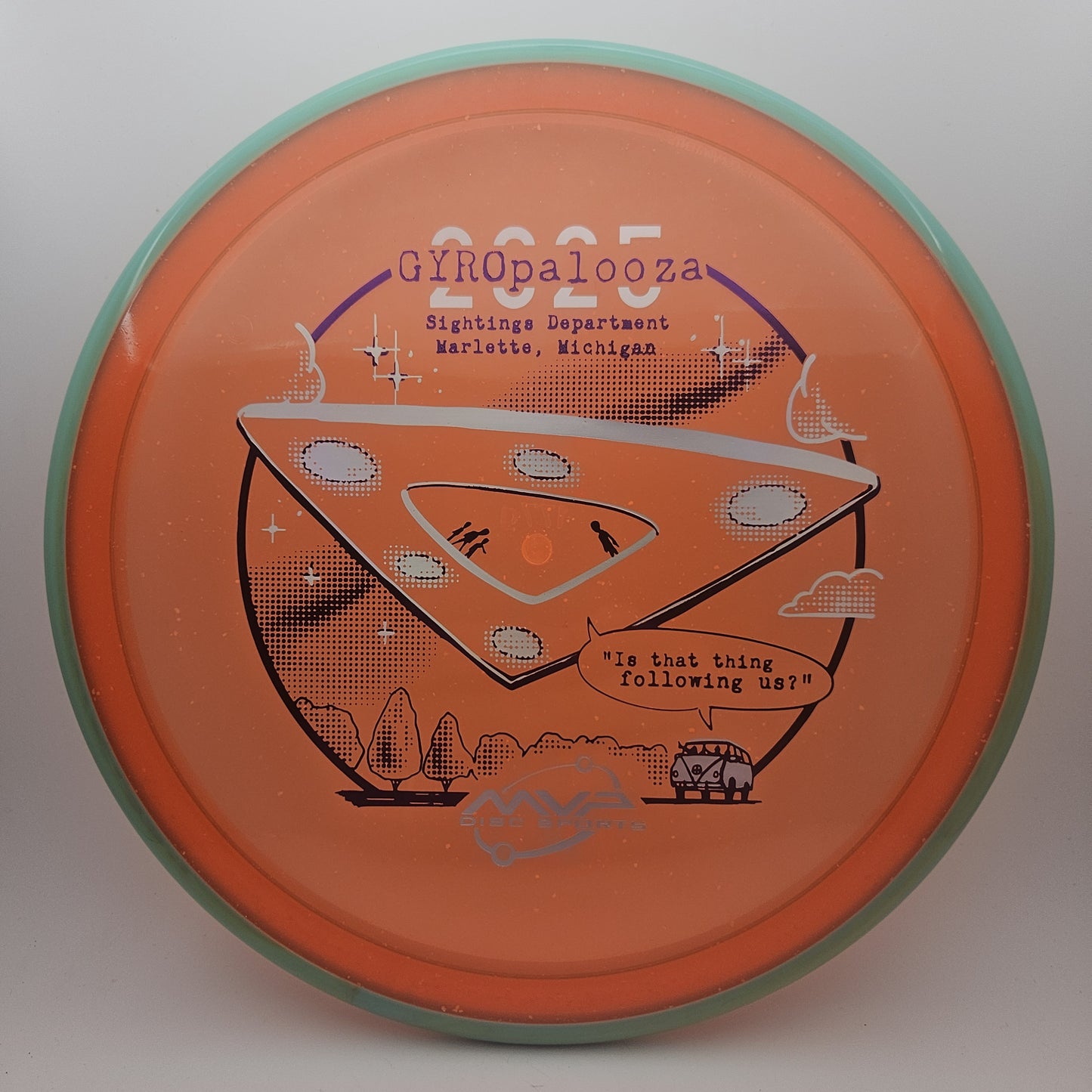 #17194 177g Orange / Teal, Gyropalooza Particle Proton Pyro - Gyropalooza