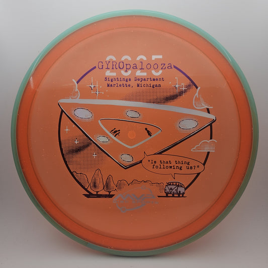 #17194 177g Orange / Teal, Gyropalooza Particle Proton Pyro