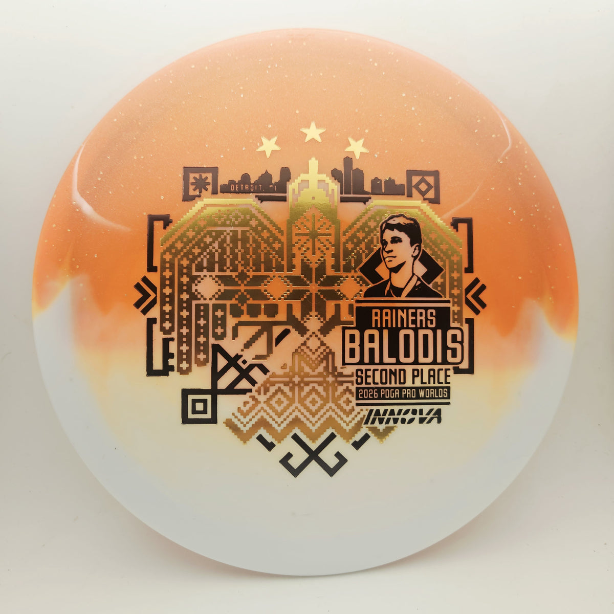 #20947 173-5g Orange, Rainers Balodis Duo Teebird - Rainers Balodis