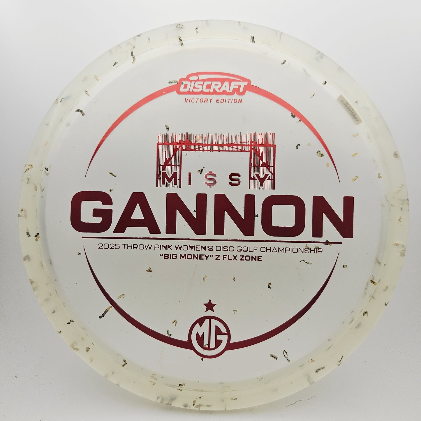 #16509 173-174g Clear, Missy Gannon Throw Pink Champion Z Money FLX Zone