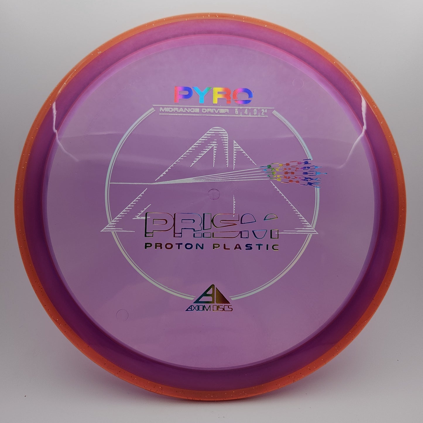 #7069 177g Purple / Orange Prism Proton Pyro