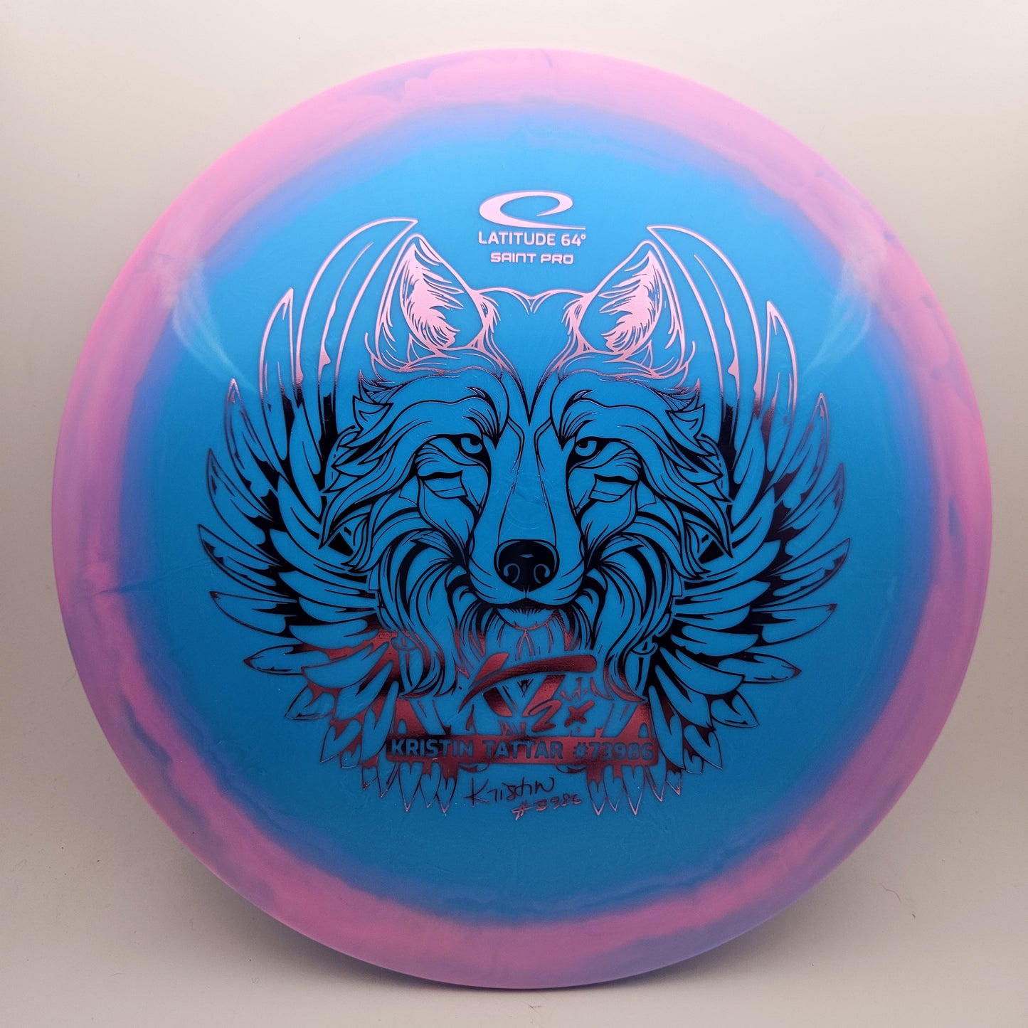 #8924 173g Blue / Pink, KT 2023 Gold Orbit Saint Pro