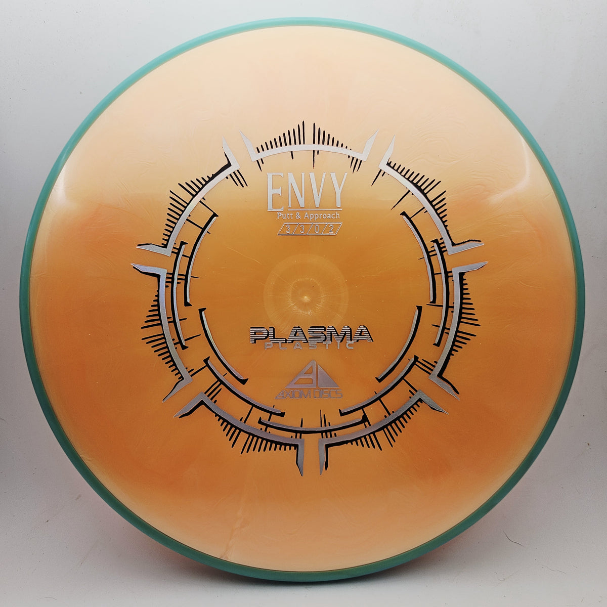 #21051 174g Peach / Teal Plasma Envy