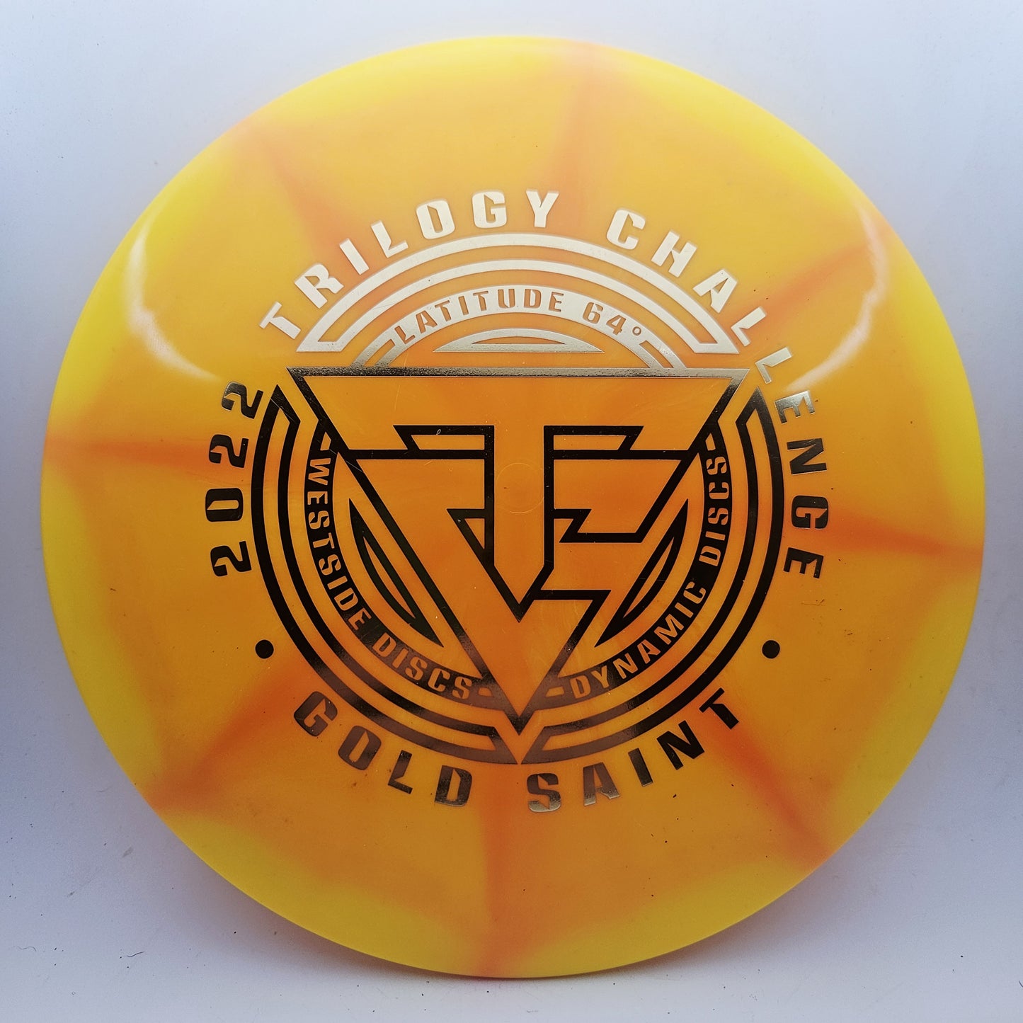 #20671 173g Orange, Trilogy Challenge 2022 Gold Burst Saint - Trilogy Challenge 2022