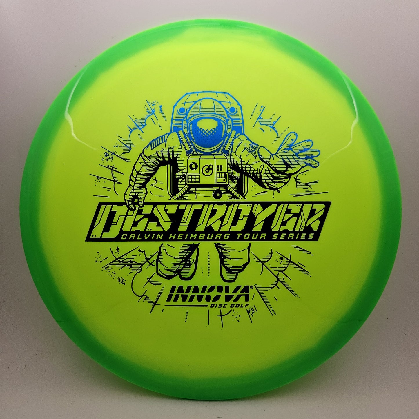 #12077 173-175g Green / Green, Blue Foil, Calvin Heimburg Tour Series Halo Star Destroyer - Calvin Heimburg Tour Series