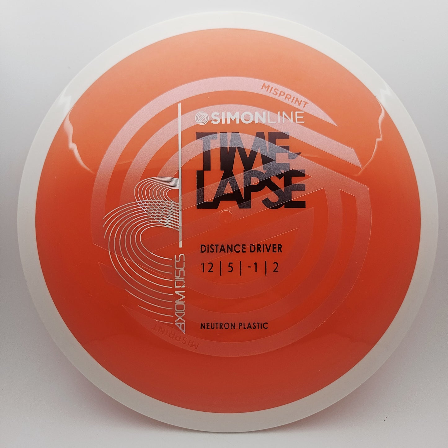 #17354 175g Orange / White Misprint Neutron Time-Lapse