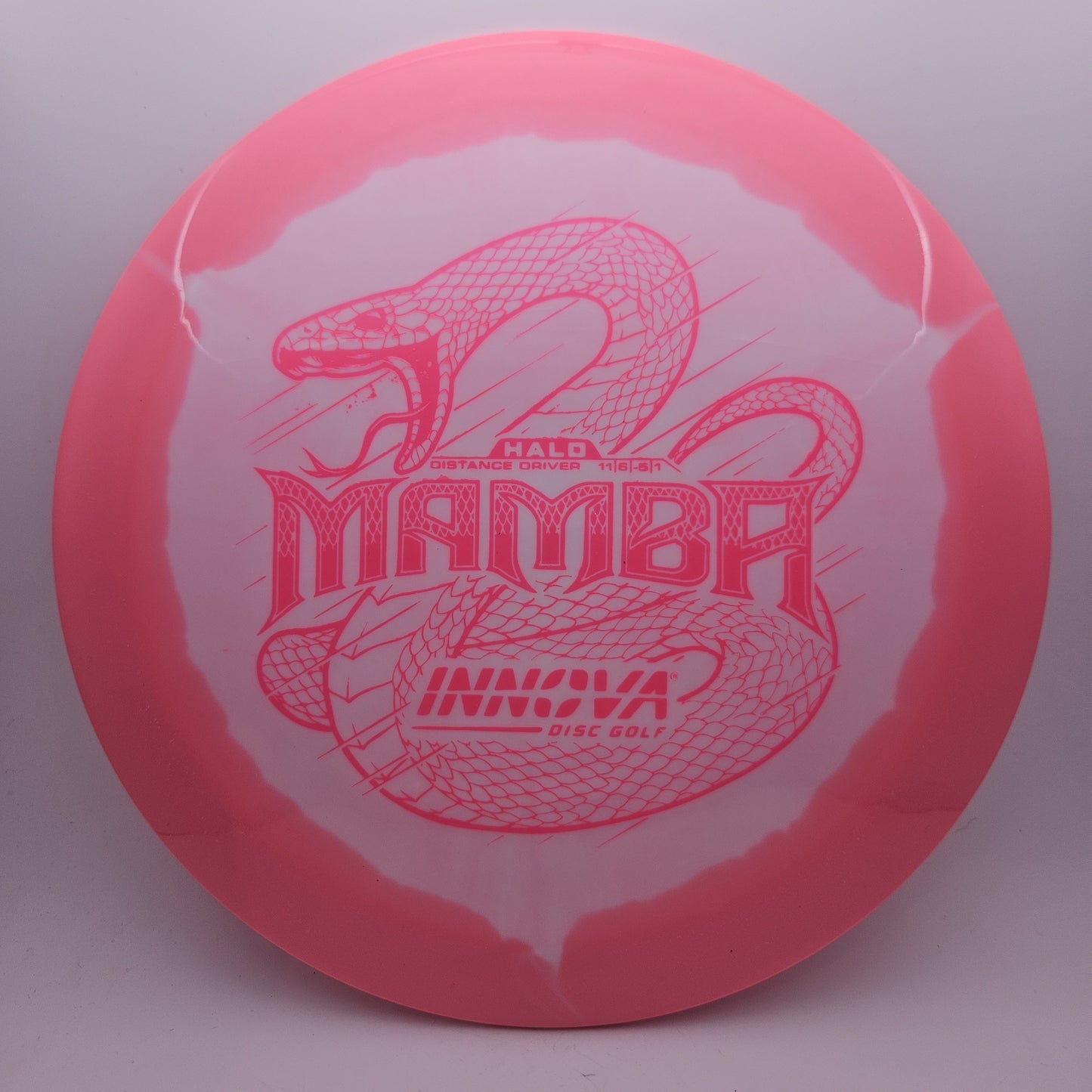 #10022 161g White / Pink Halo Star Mamba