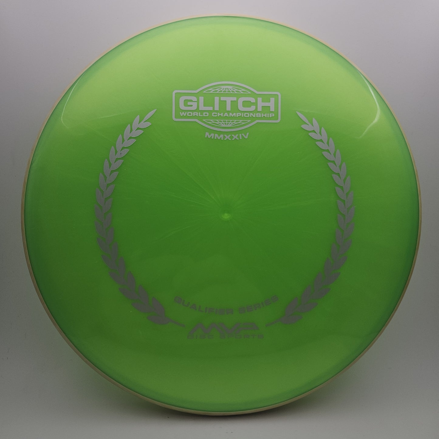 #7173 151g Green / Peach, Glitch WCQ Plasma Soft Pitch