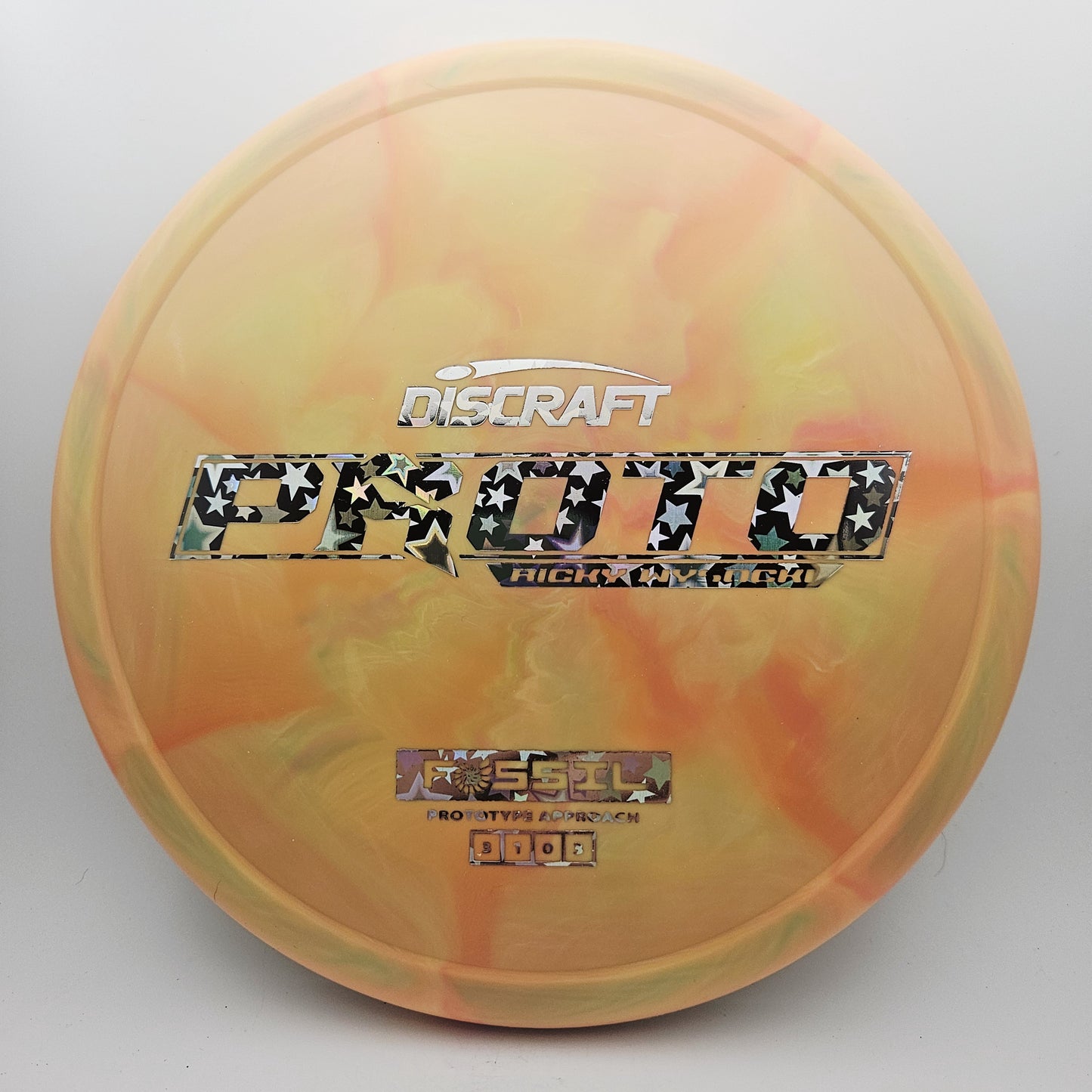 #16811 173-174g Orange, Ricky Wysocki Prototype Fossil