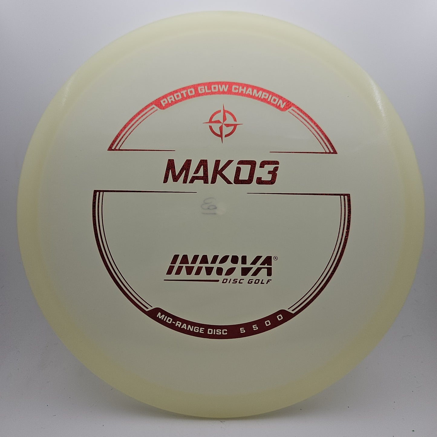 #9509 180g Glow Proto Glow Champion Mako3