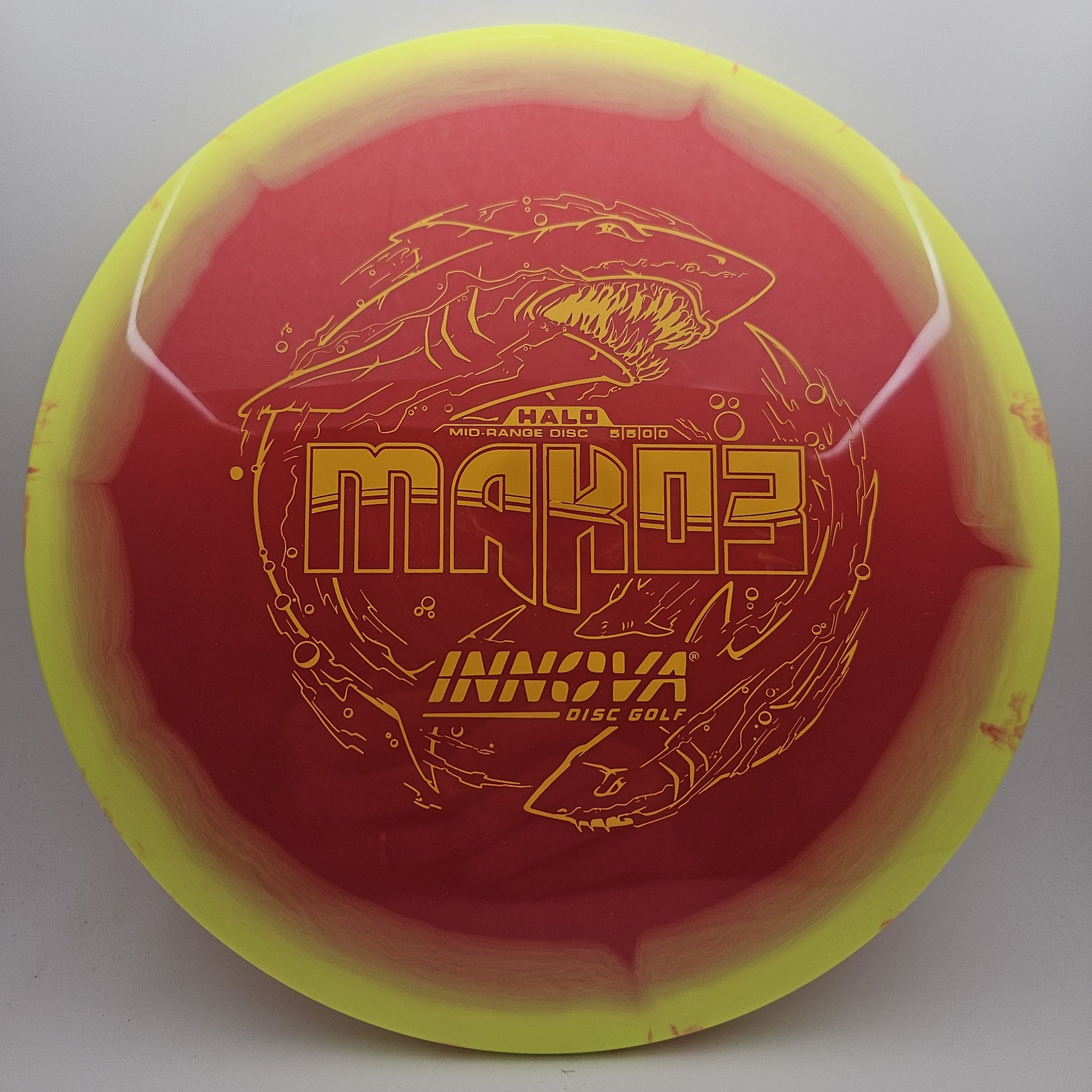 #9226 177g Red / Yellow Halo Star Mako3